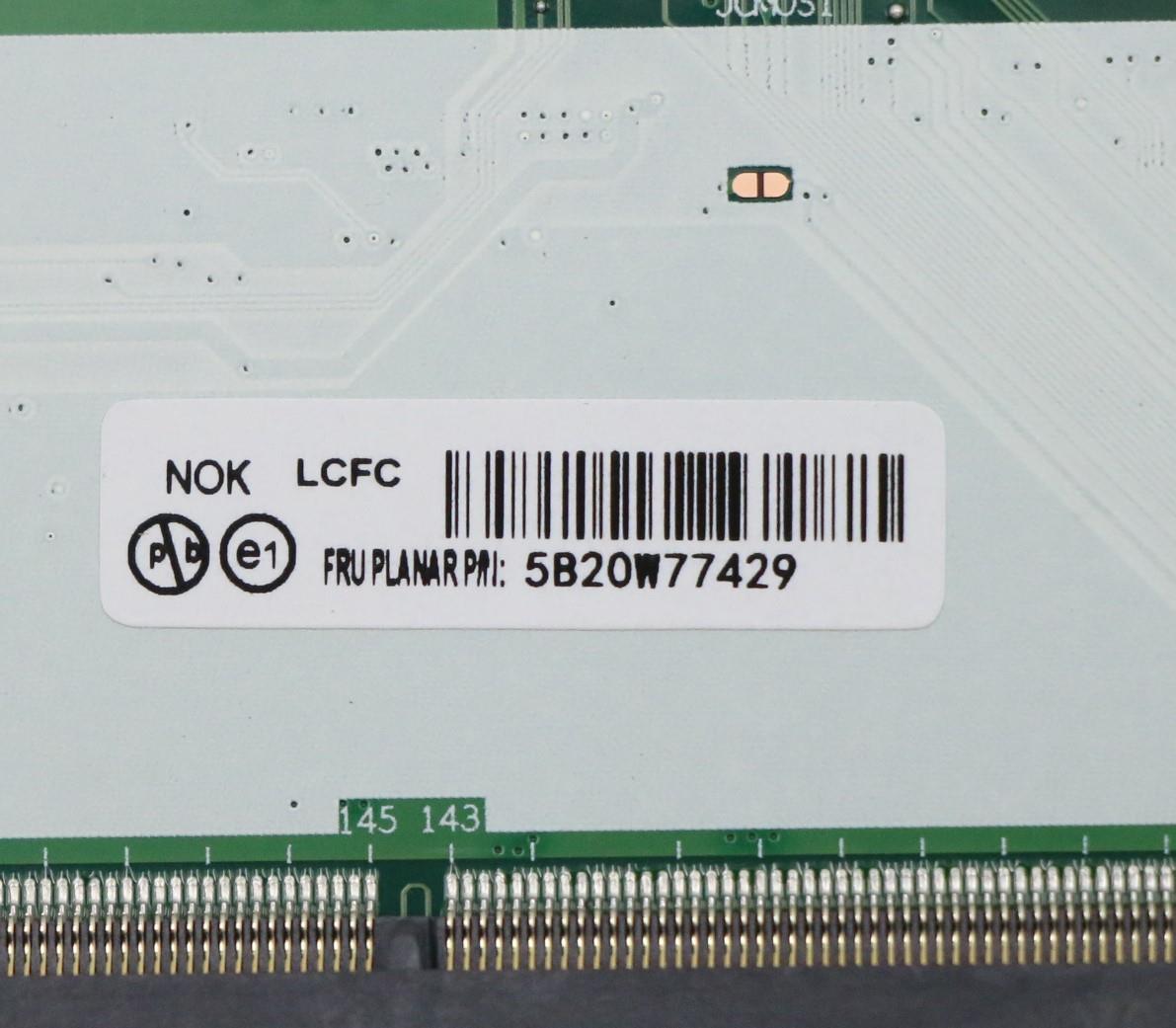 Lenovo Bdplanar I3-10110U Ssd Nok Na - 5B20W77429