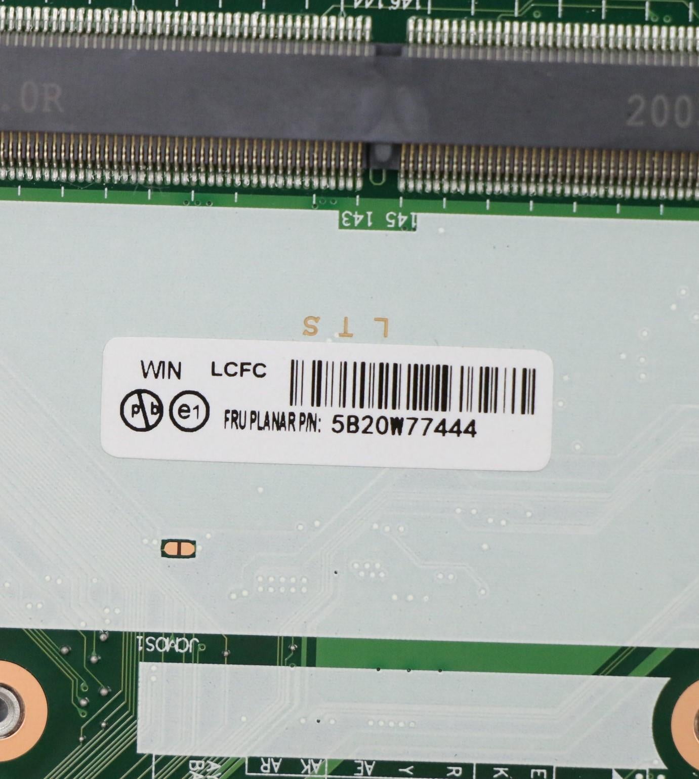 Lenovo Motherboard, i7-10510U, SSD, Windows - 5B20W77444