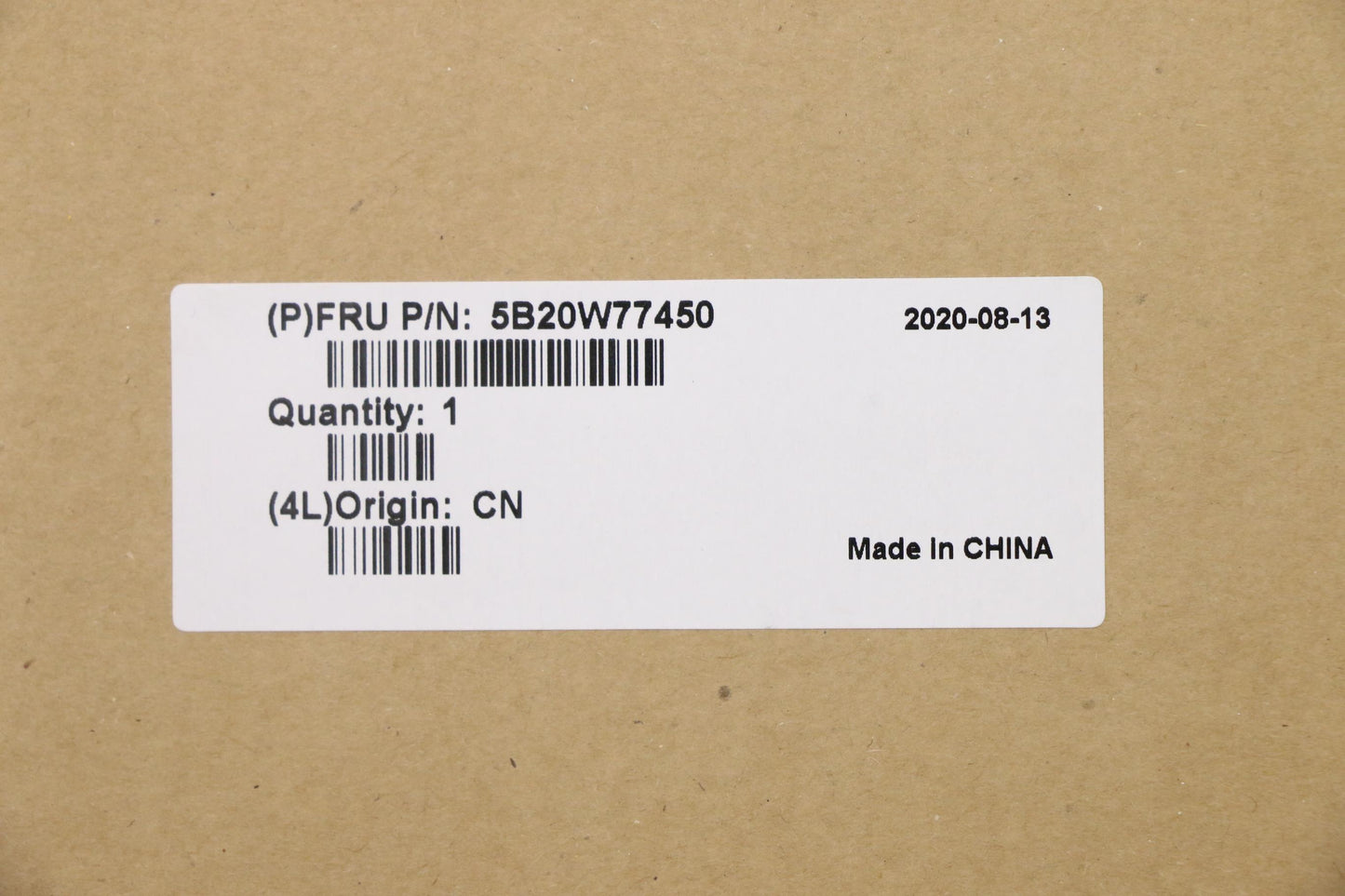 Lenovo Motherboard with i5-10310U, SSD for Windows - 5B20W77450