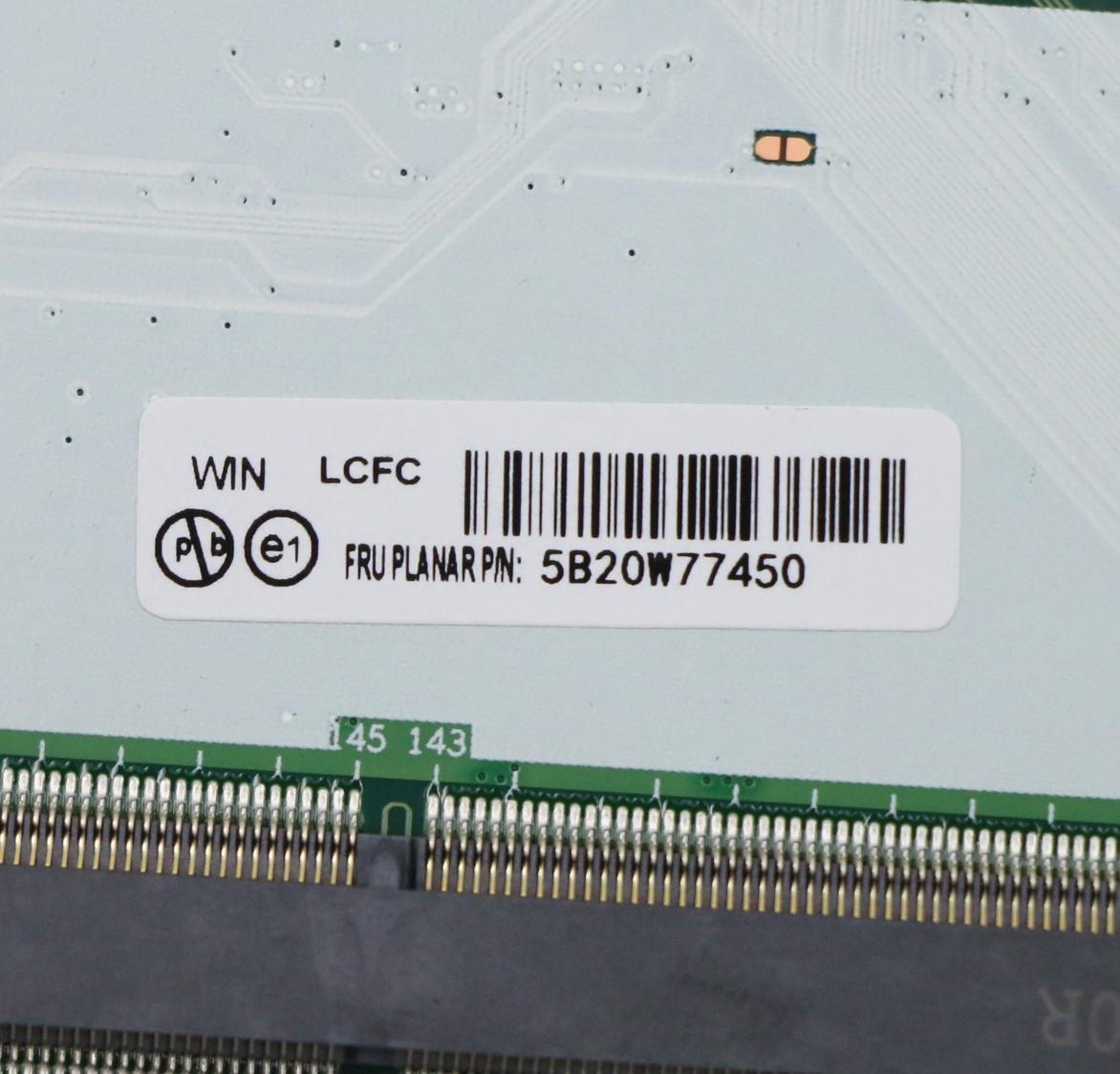 Lenovo Motherboard with i5-10310U, SSD for Windows - 5B20W77450