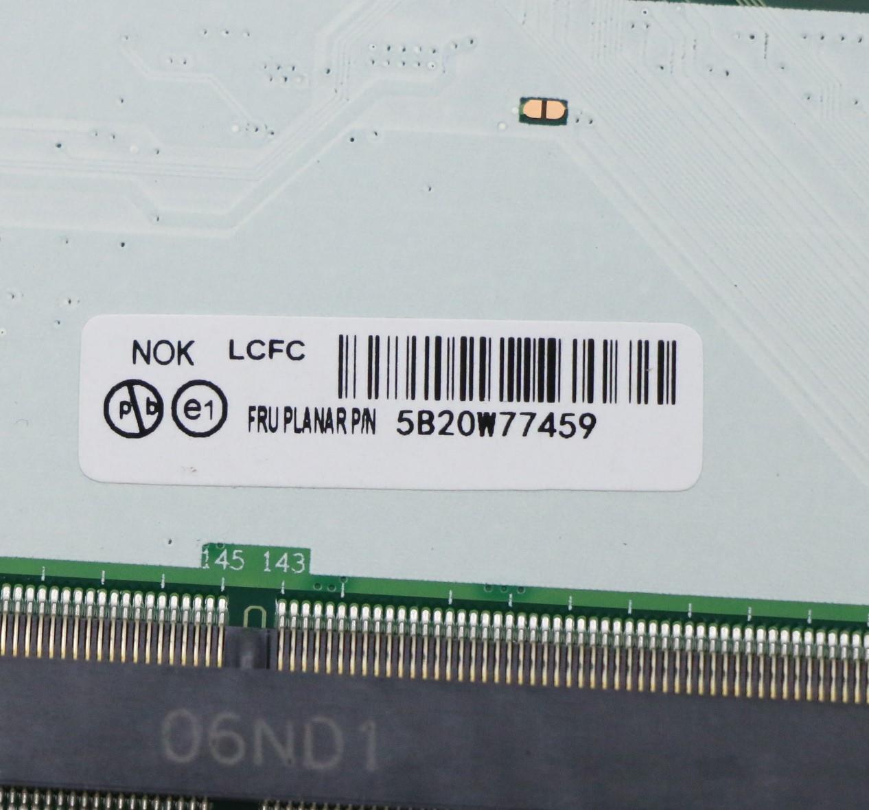 Lenovo Bdplanar I7-10610Ussd Nok Ya Y - 5B20W77459