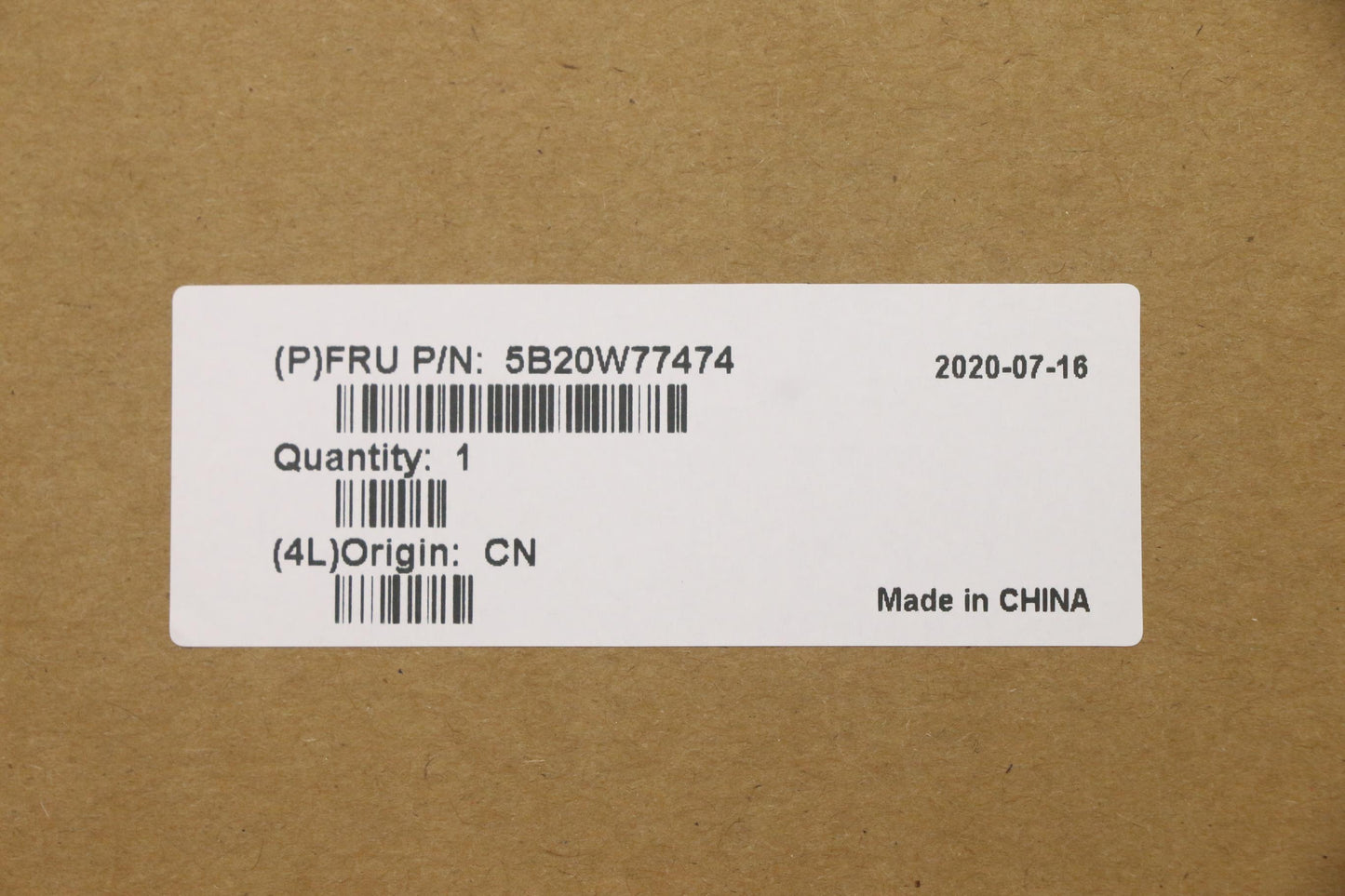 Lenovo Motherboard i7-10510U, HDD, Windows DPK - 5B20W77474