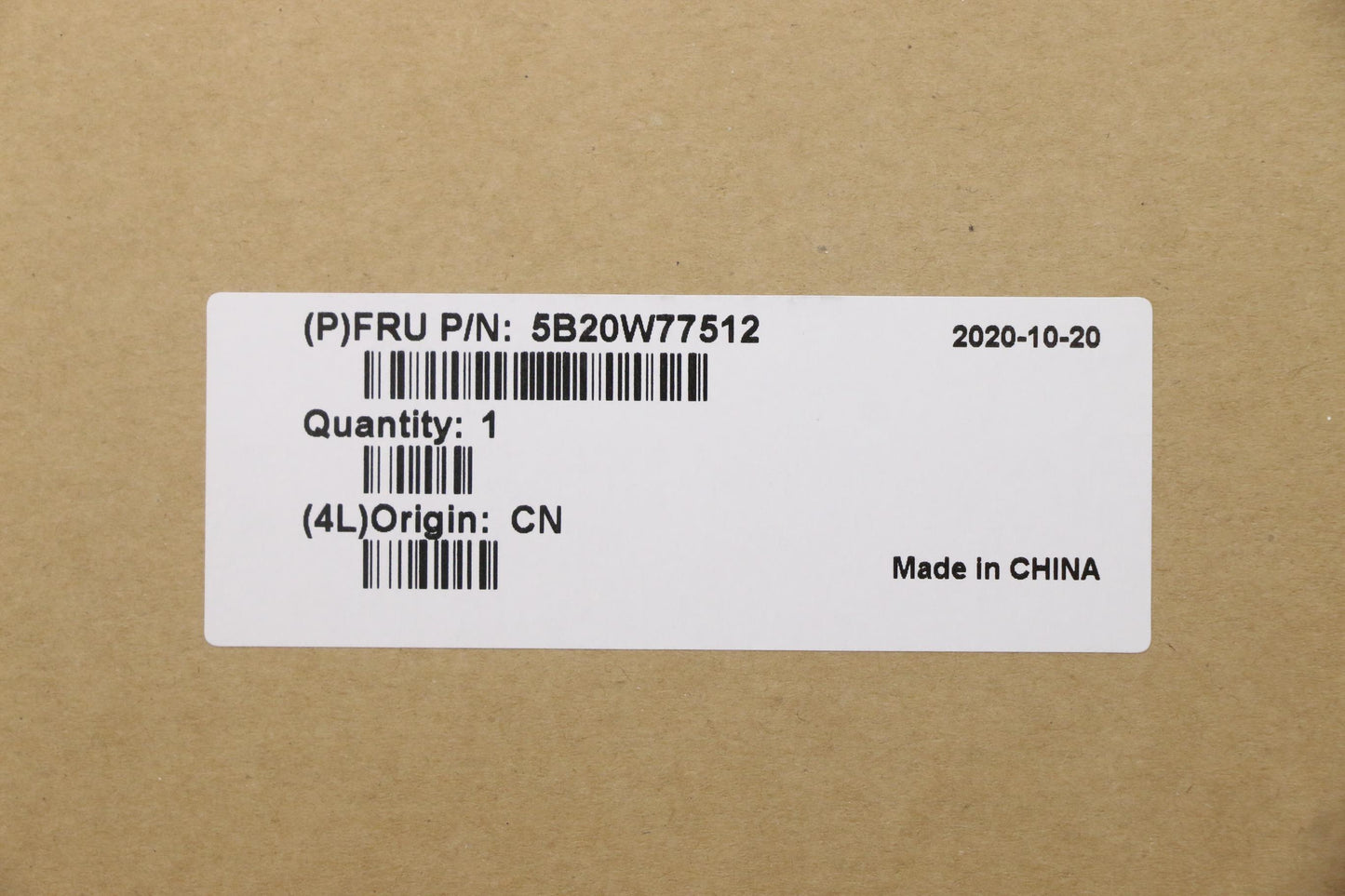 Lenovo Bdplanar I7-10510U Ssd Nok Na - 5B20W77512