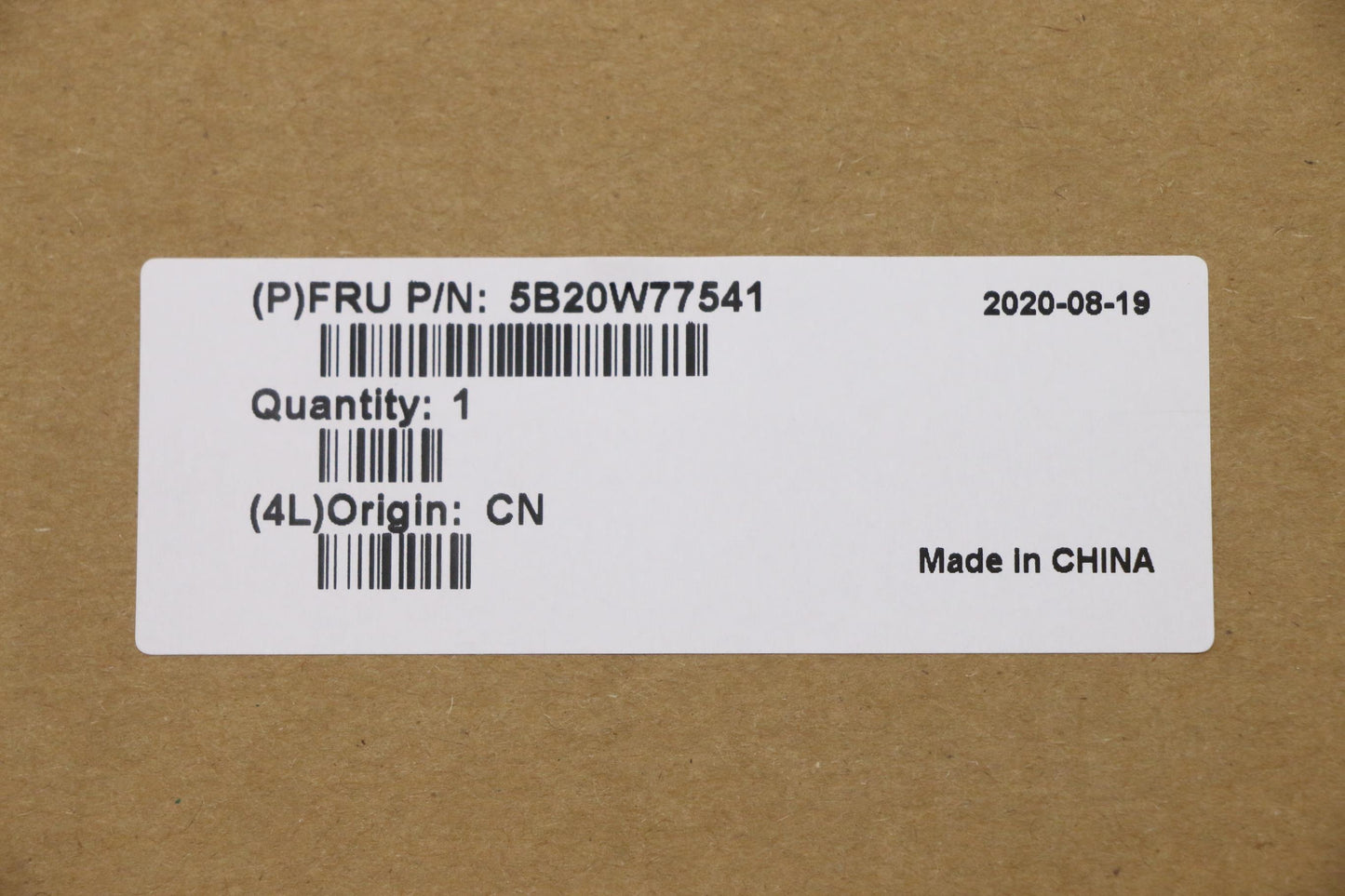 Lenovo Bdplanar 6252Gi7-10510Uhddwin - 5B20W77541