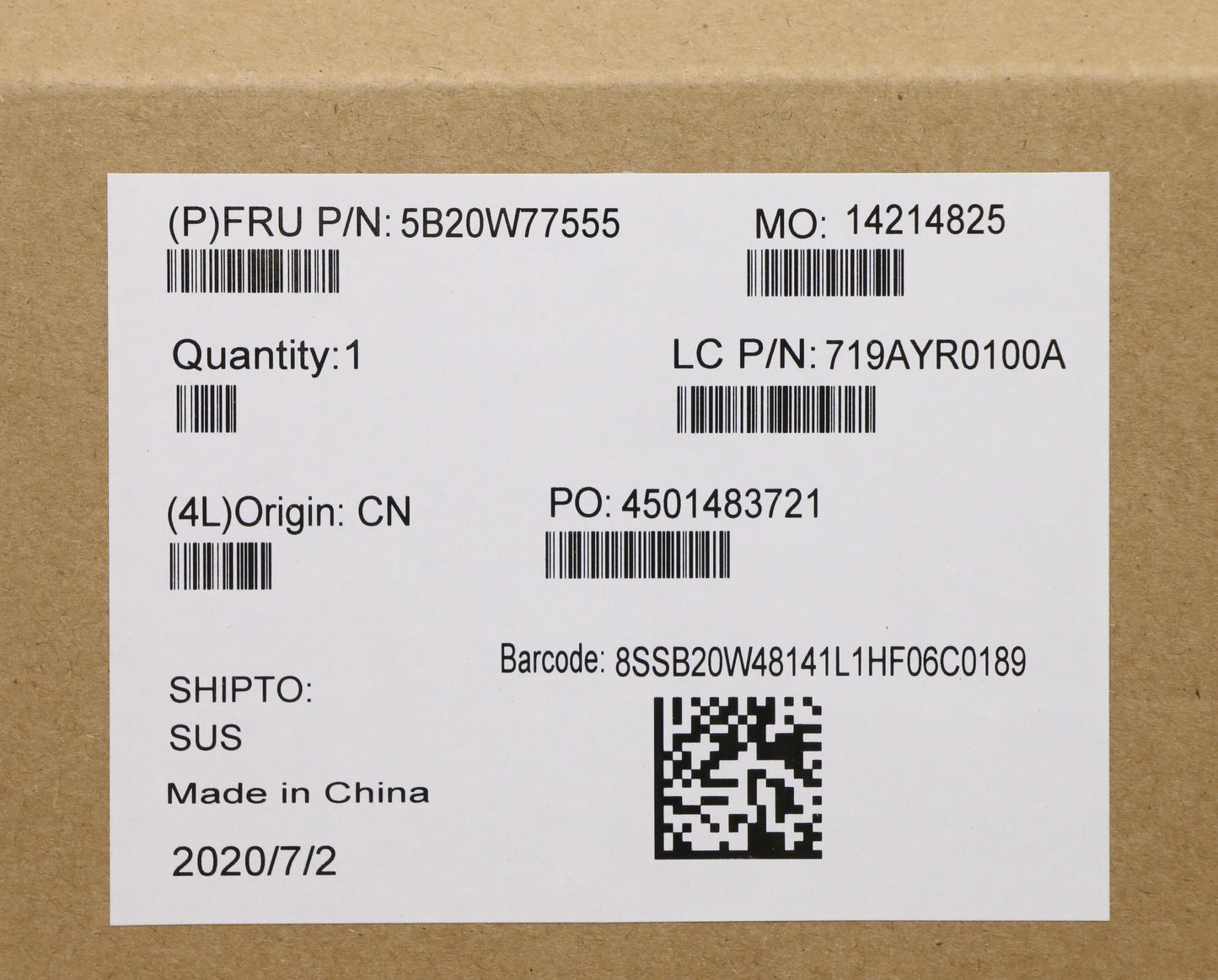Lenovo Bdplanar R7 4700U 8G Nok,Nd,Yt - 5B20W77555
