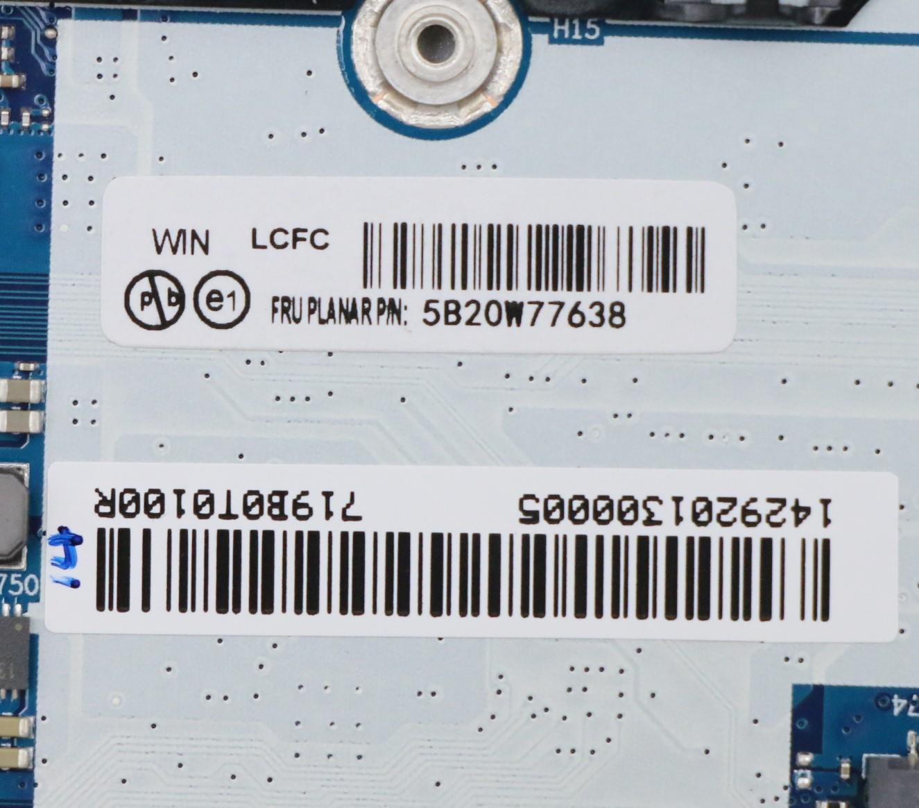 Lenovo Bdplanar R7Pro4750U 8Gwin Ydyt - 5B20W77638