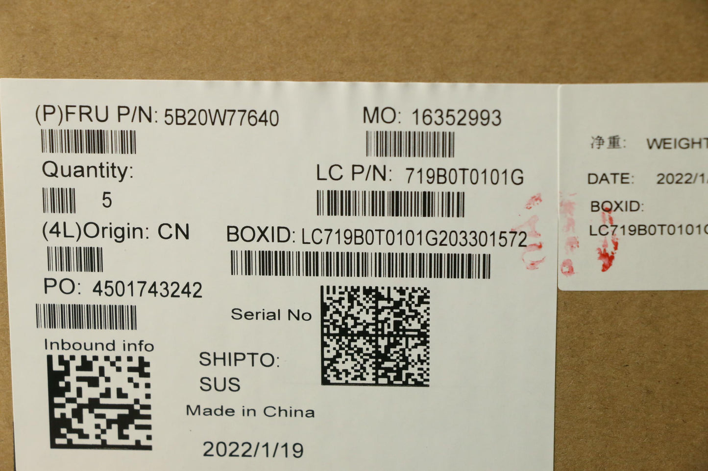 Lenovo Bdplanar R7Pro4750U 16Gwin Ydy - 5B20W77640