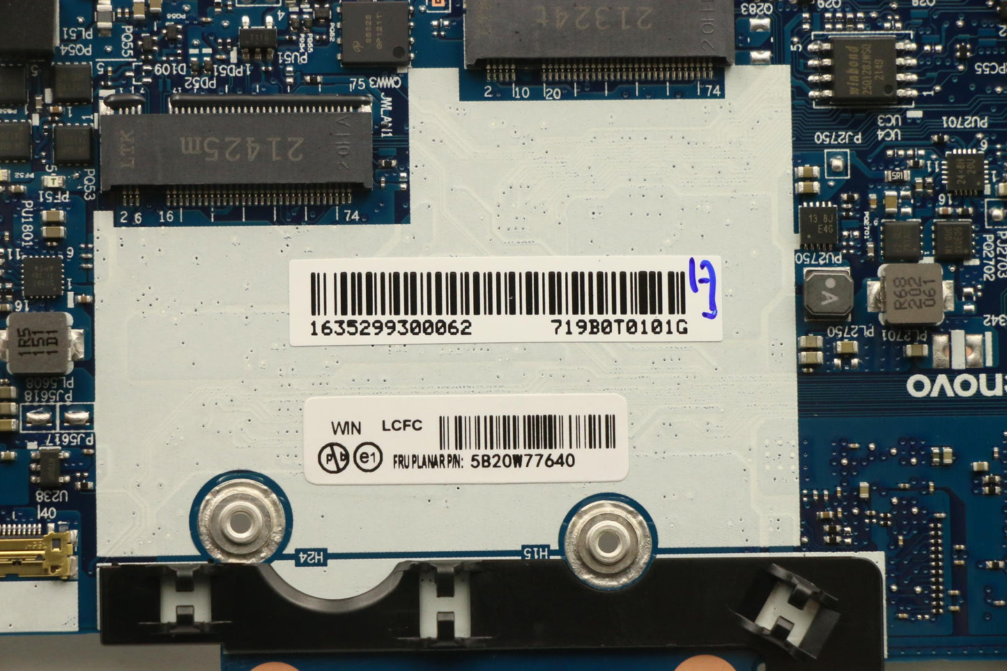 Lenovo Bdplanar R7Pro4750U 16Gwin Ydy - 5B20W77640