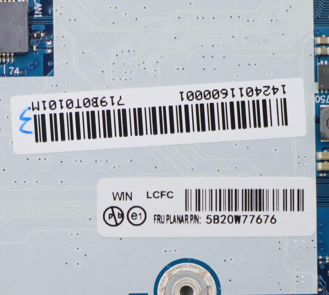 Lenovo Bdplanar R7Pro4750U 16Gwin Ydy - 5B20W77676