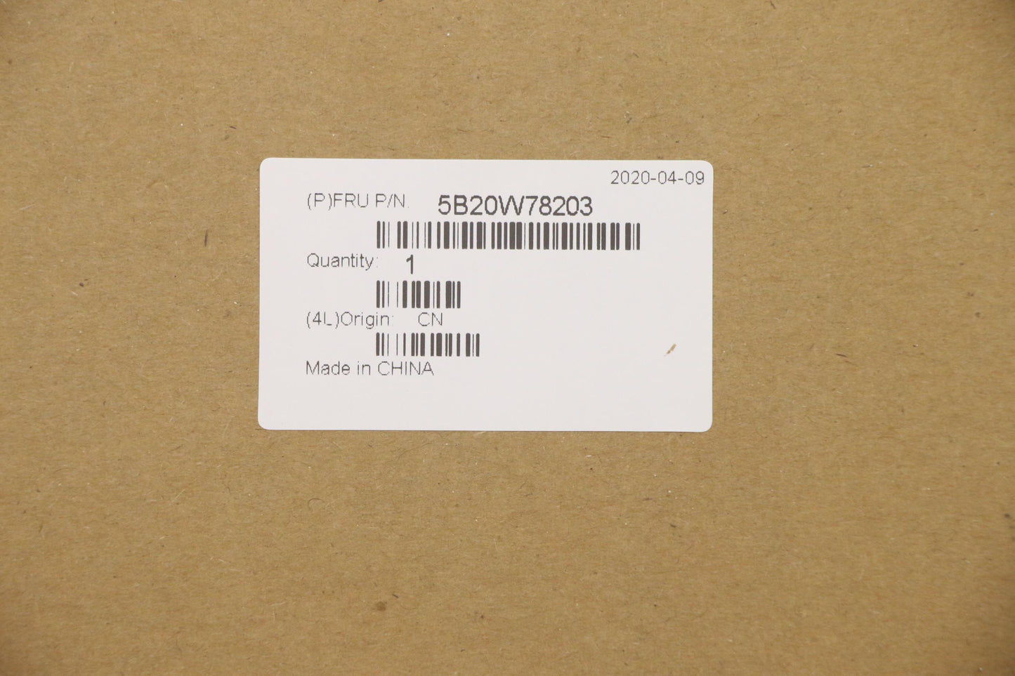 Lenovo Mb Dis I7 4G Fp Bl Nrtc - 5B20W78203