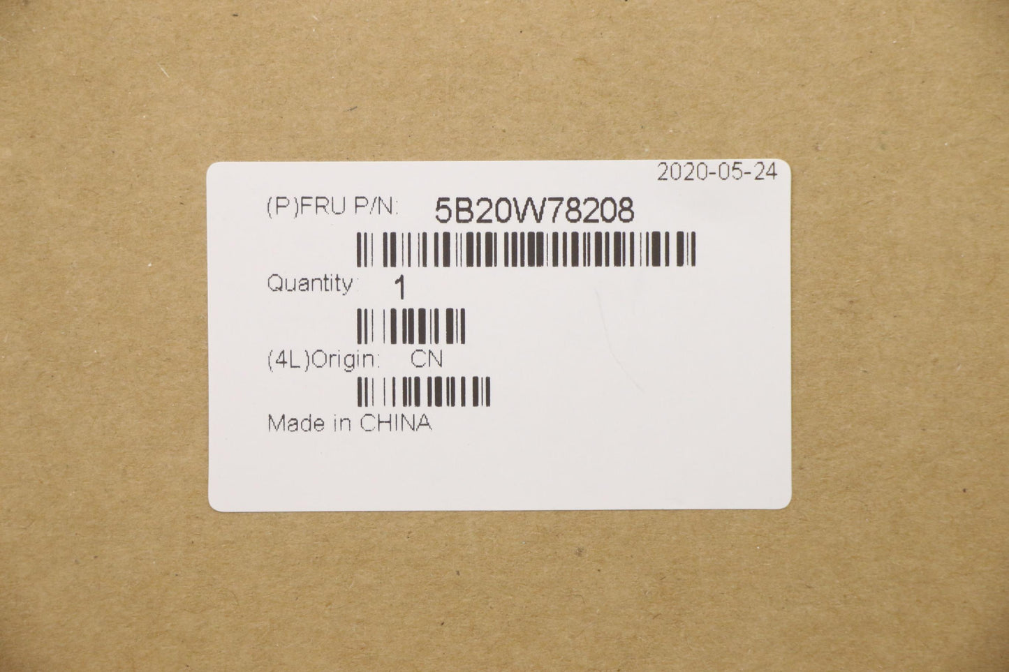 Lenovo Mb Dis I5 4G Fp Bl Nrtc - 5B20W78208