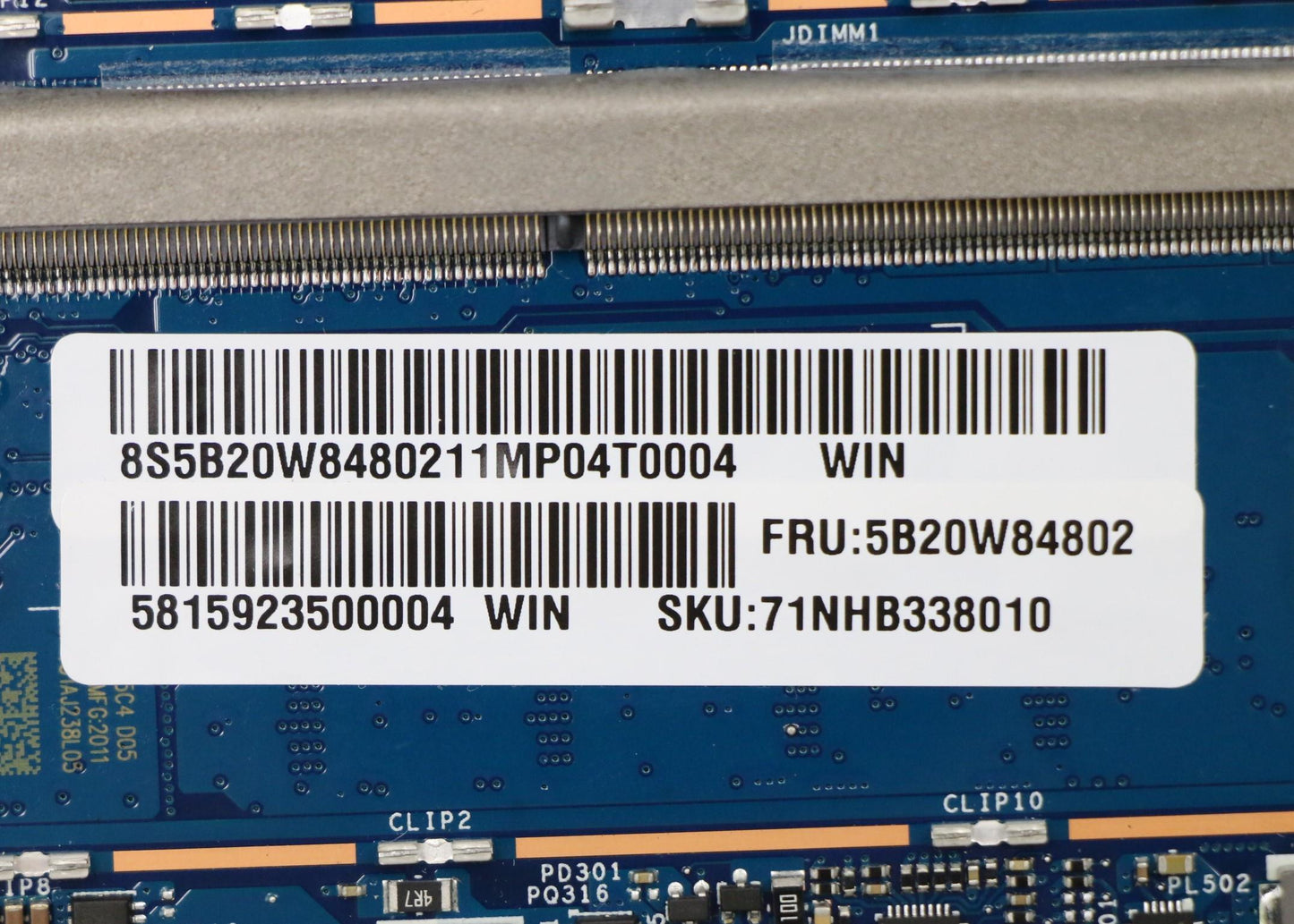 Lenovo Mb Dis N17 I7 4G Bl Fp A Nrtc - 5B20W84802