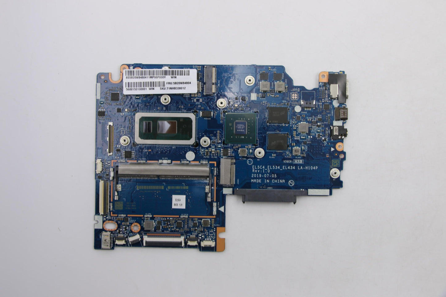 Lenovo Mb Dis N17 I7 0G Bl Fp A Nrtc - 5B20W84804