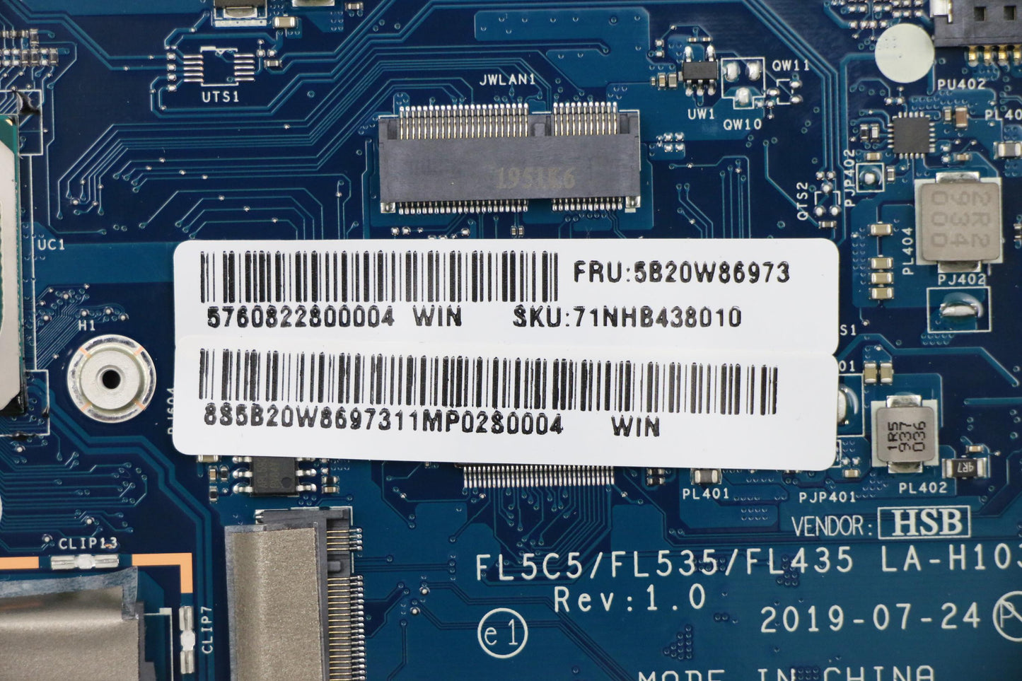Lenovo Mb Uma I7 D Bl Fp A Nrtc Win - 5B20W86973