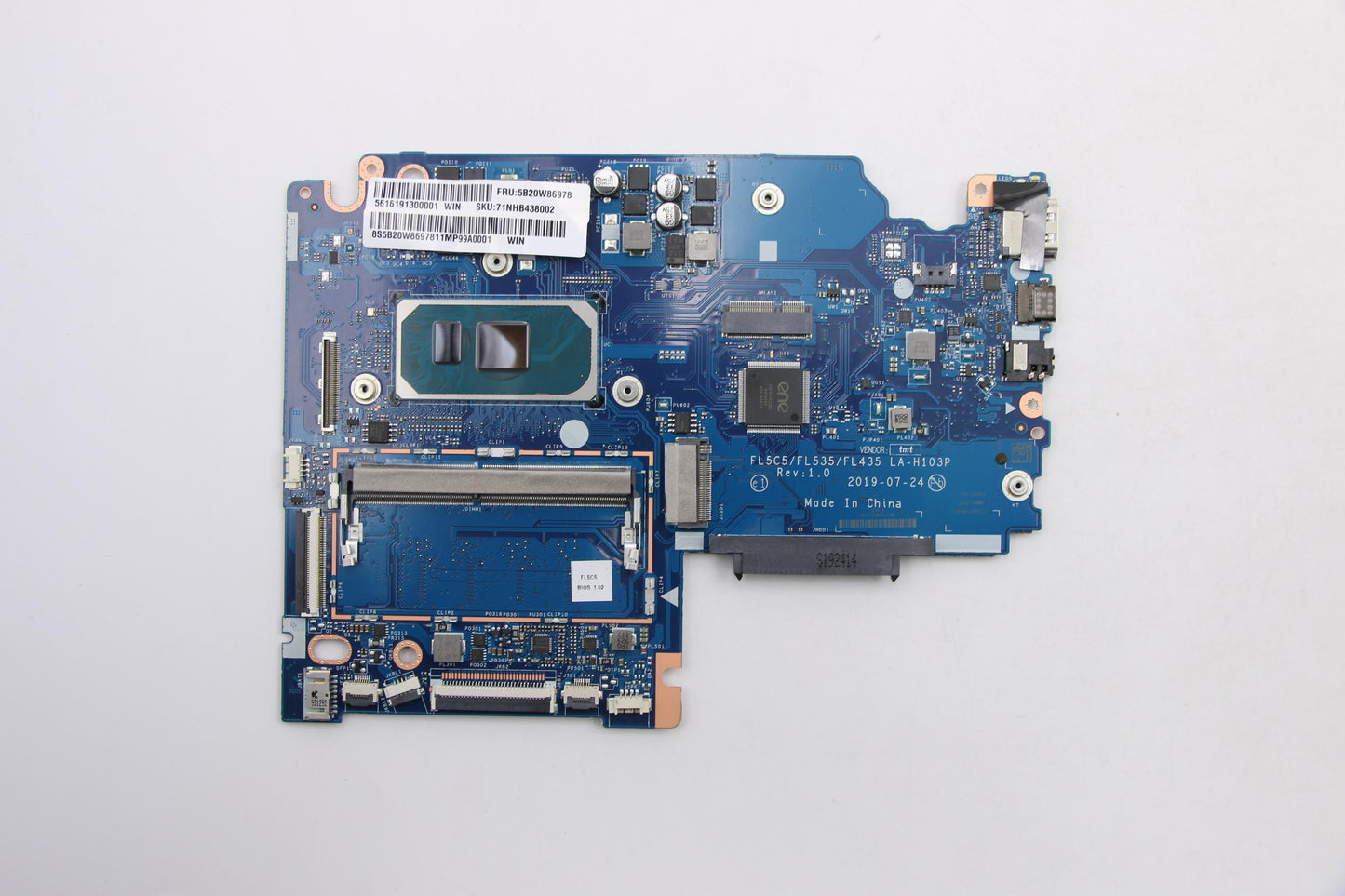 Lenovo Mb Uma I3 D Bl Fp A Nrtc Win - 5B20W86978