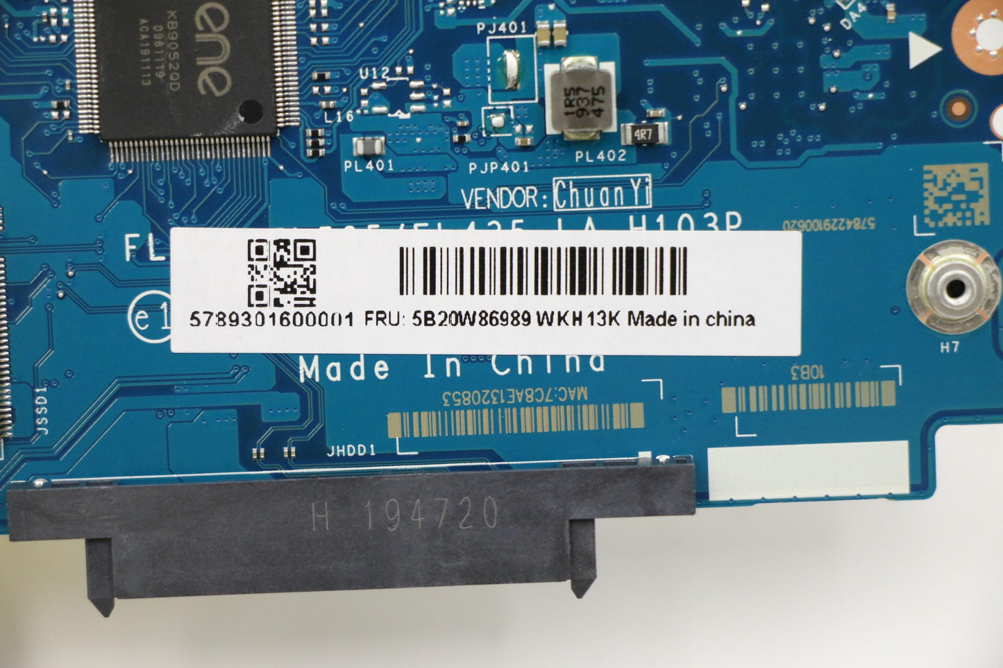 Lenovo Mb Uma I7 D Bl A Nrtc - 5B20W86989