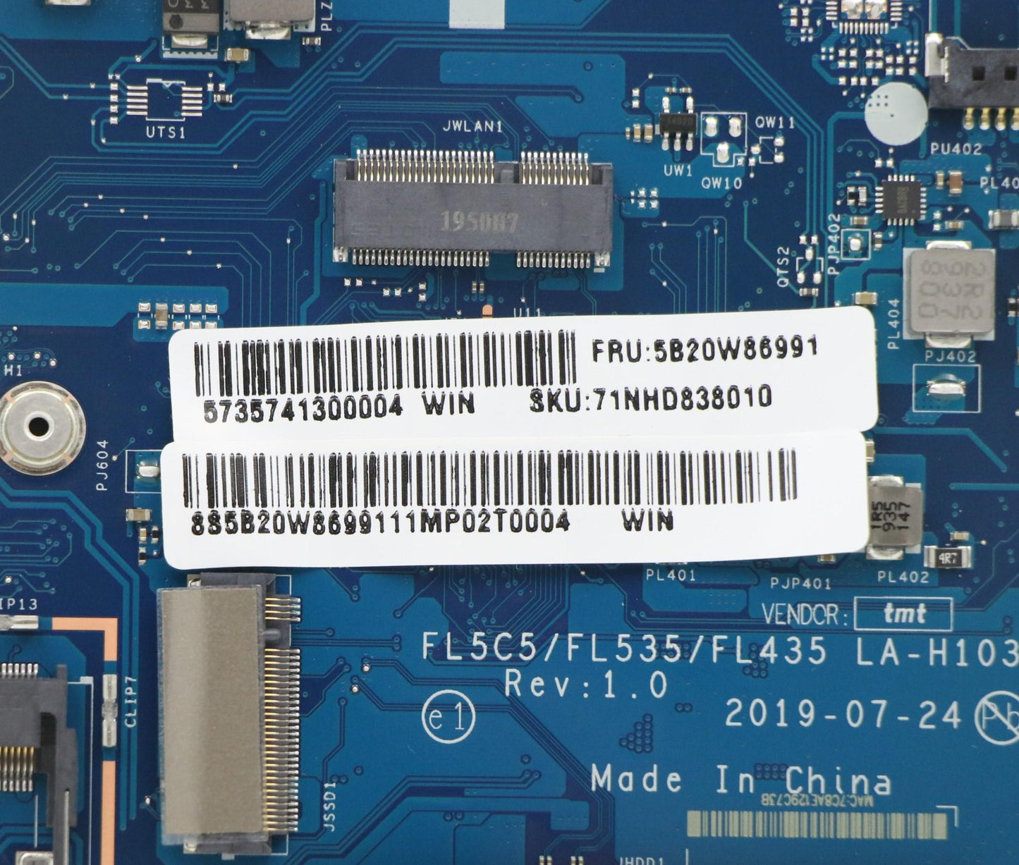 Lenovo Mb Uma I7 D Bl A Nrtc Win - 5B20W86991