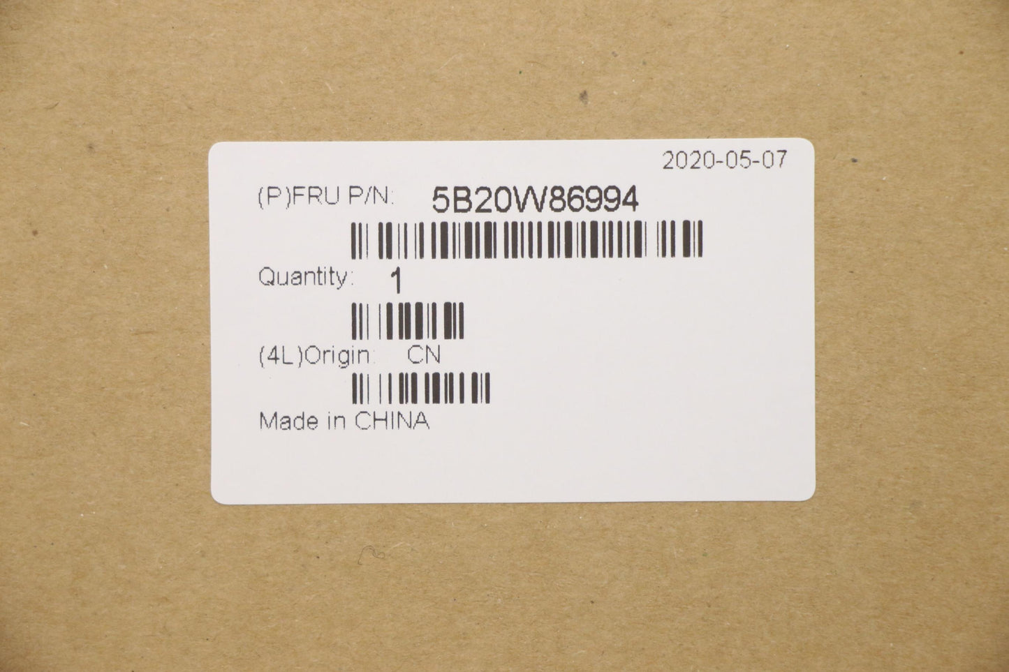 Lenovo Mb Uma I7 D Bl S Nrtc Win - 5B20W86994