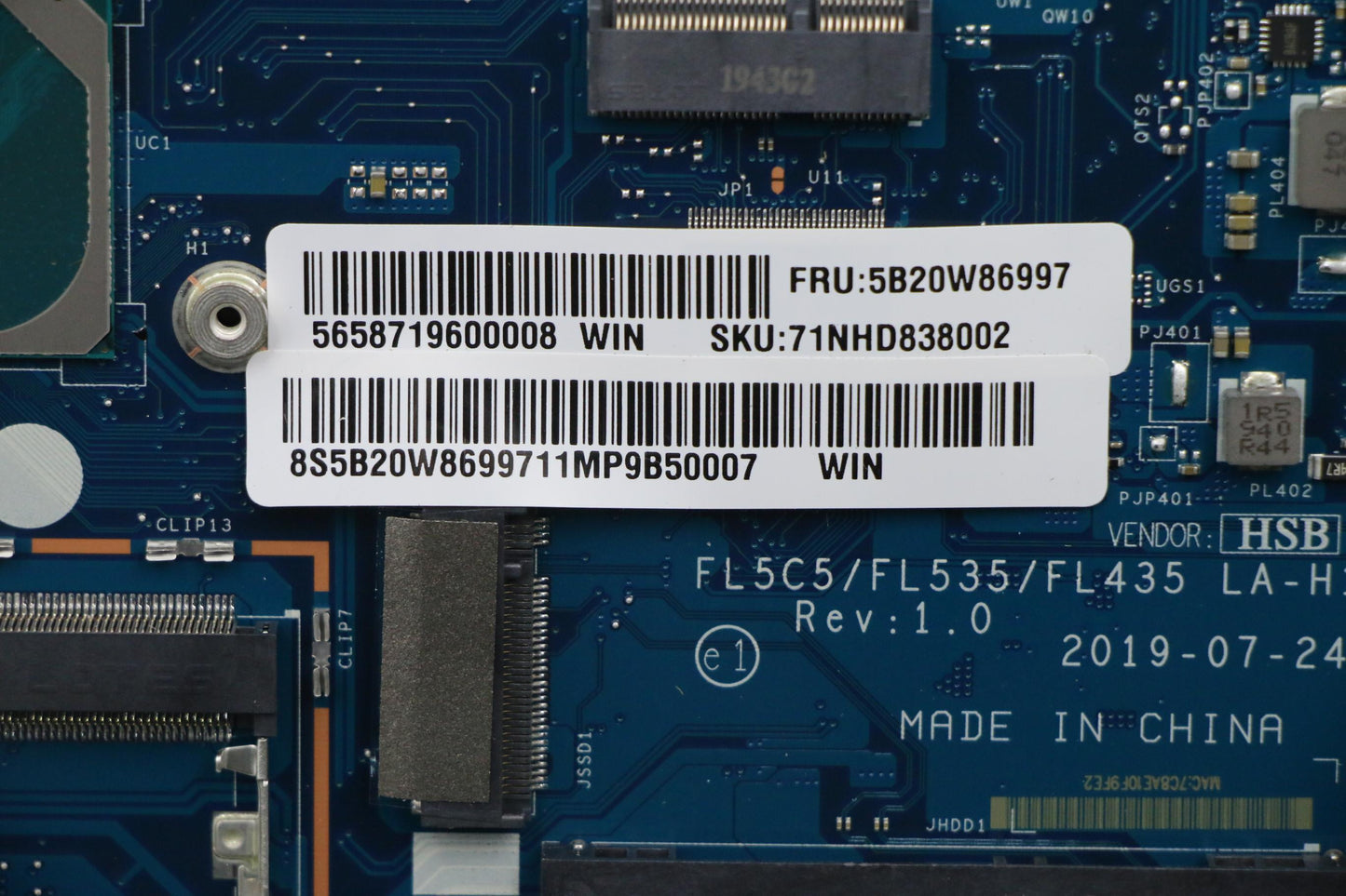 Lenovo Mb Uma I3 D Bl A Nrtc Win - 5B20W86997