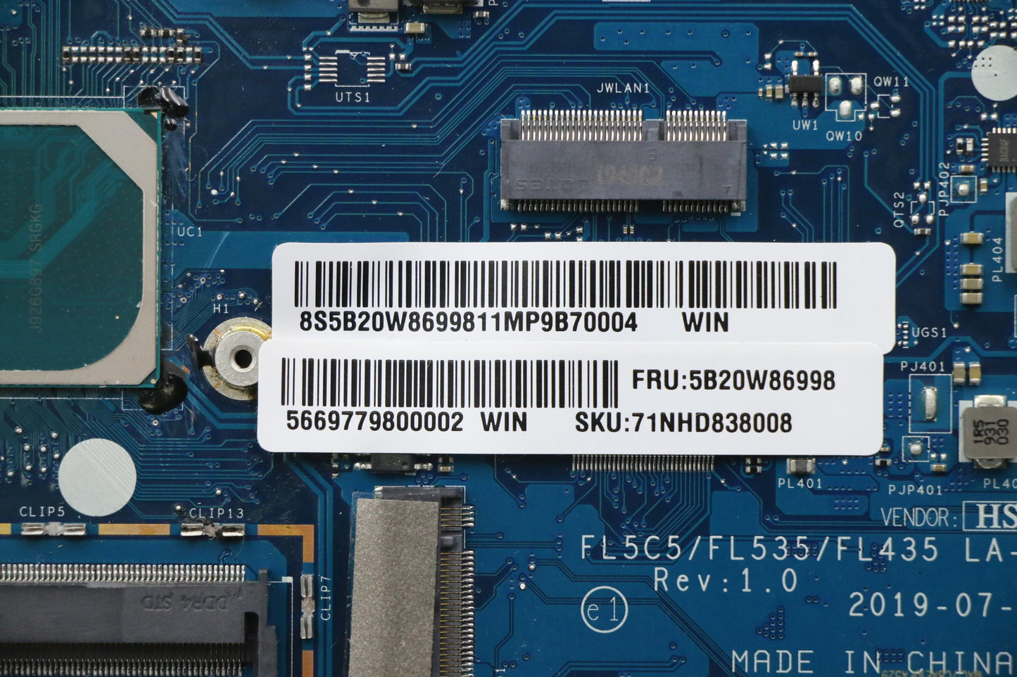 Lenovo Mb Uma I5 D Bl S Nrtc Win - 5B20W86998