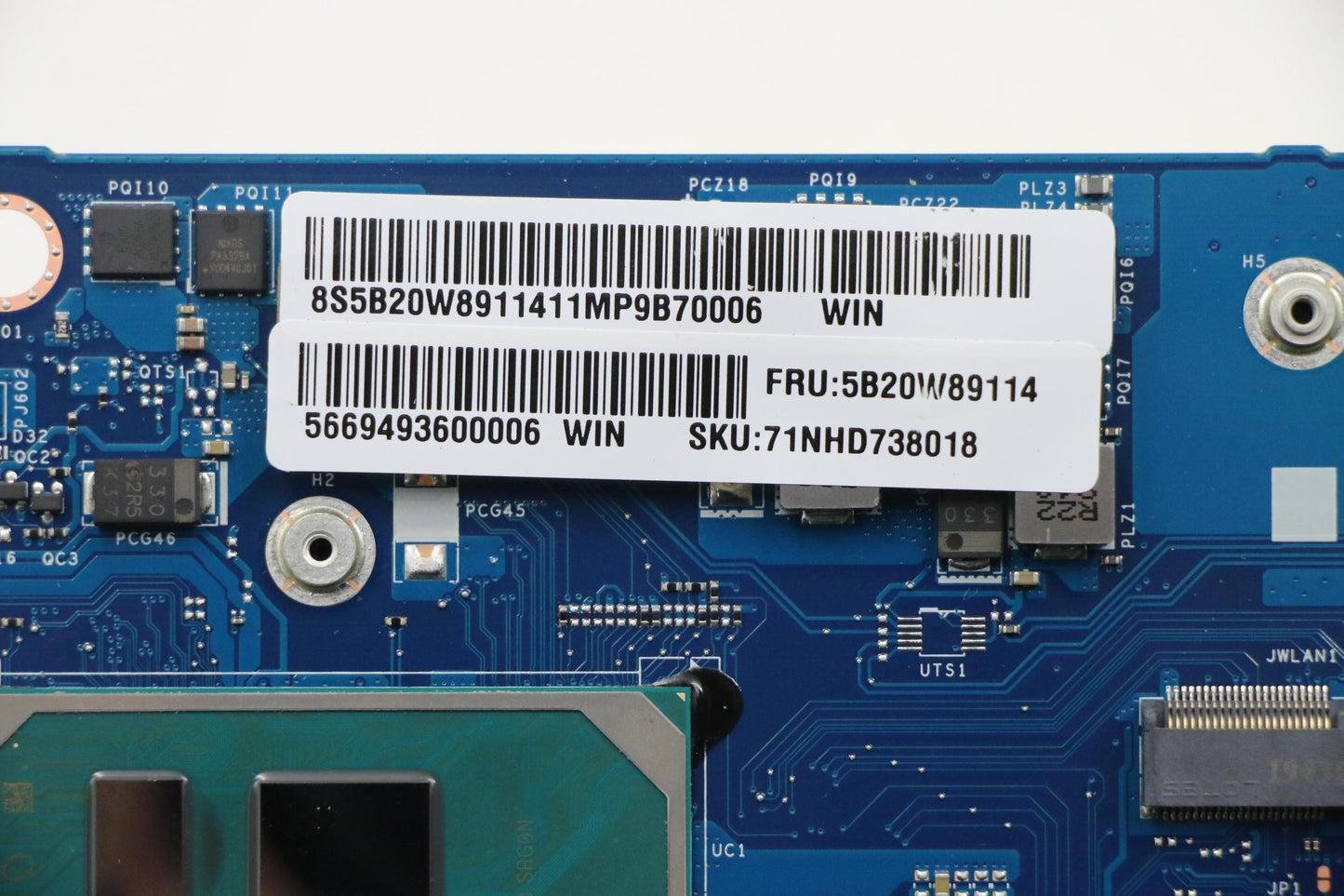 Lenovo System Board, i7-1065G7, UMA Graphics, 4GB RAM, Windows - 5B20W89114