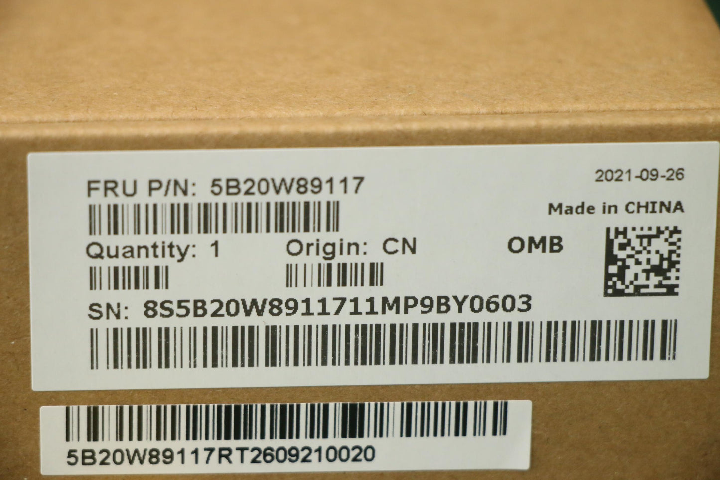 Lenovo Mb Uma I7 D Bl A Nrtc - 5B20W89117