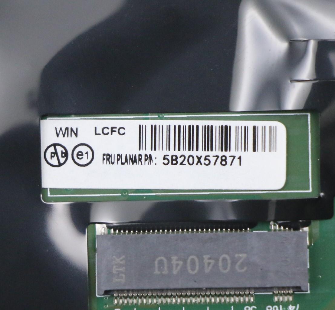 Lenovo - BDPLANAR WIN, i7-8665U, 16G, 9560, AMT, yTPM2 - 5B20X57871