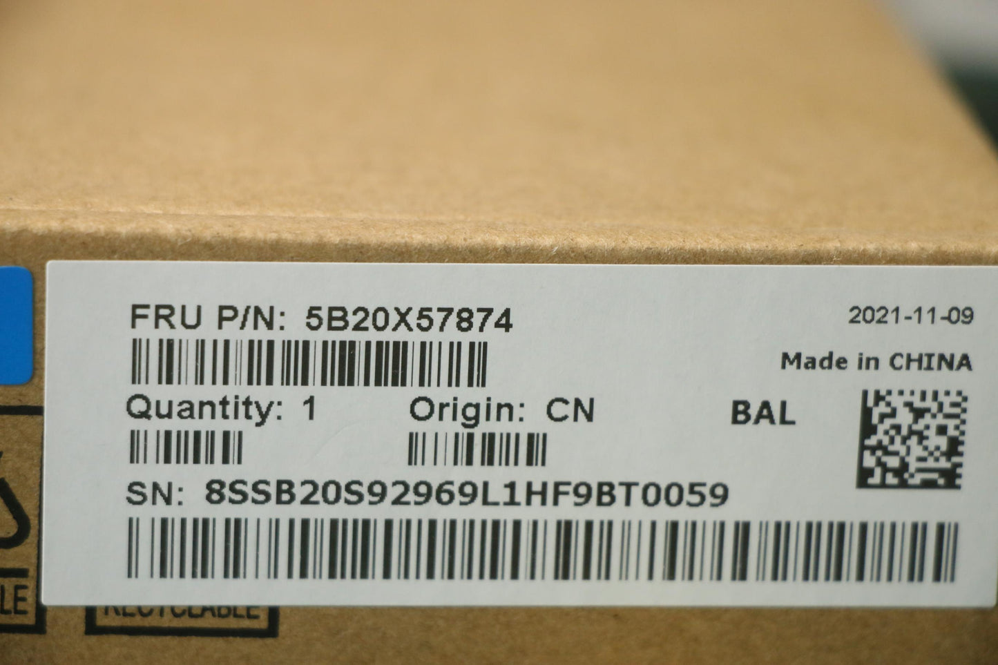 Lenovo Mb Nok,I7-8665U,16G,Ya,Yt,Dt2. - 5B20X57874