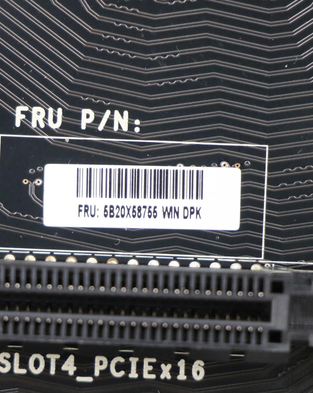 Lenovo Mb Intel Lga-3647 Win Dpk Dtpm - 5B20X58755