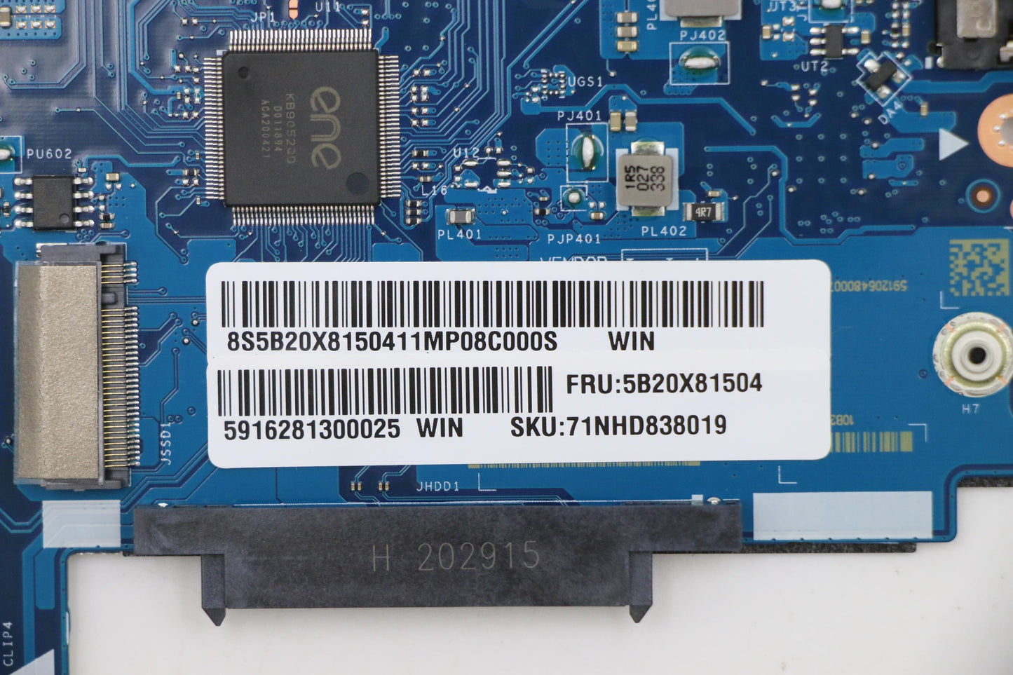 Lenovo Mb Uma I5G4 D Bl A Nrtc Win - 5B20X81504