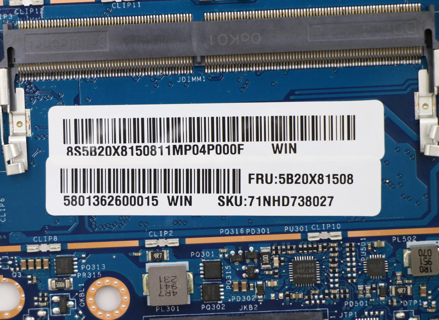 Lenovo Mb Uma I5G4 D Bl A Nrtc Win - 5B20X81508