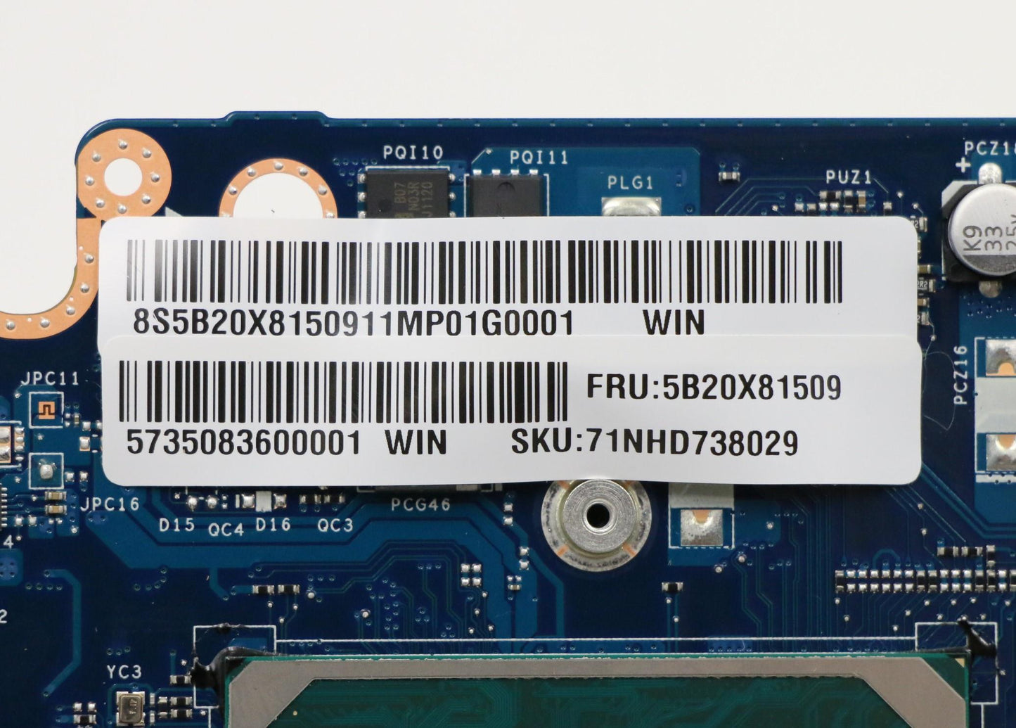Lenovo Mb Uma I5G4 D Bl S Nrtc Win - 5B20X81509