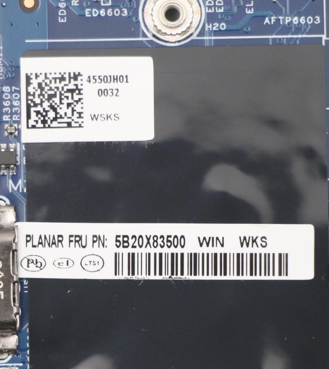 Lenovo Bdplanar I7-10510U16Gwl,Win,Na - 5B20X83500