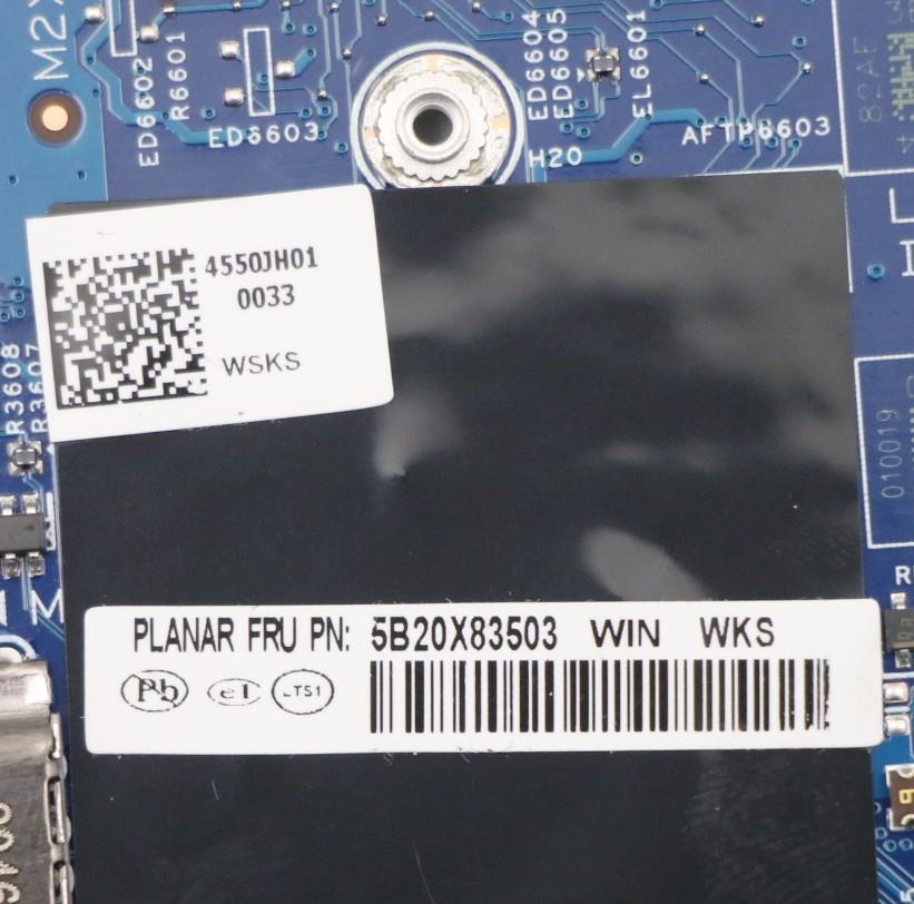 Lenovo Bdplanar I7-10710U16Gwl,Win,Na - 5B20X83503