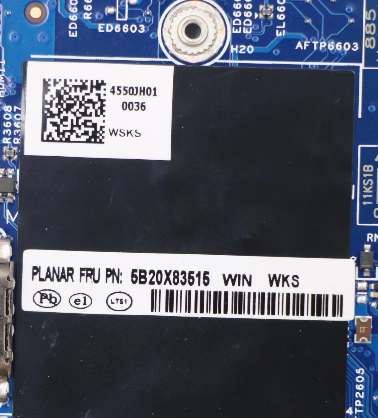 Lenovo Bdplanar I5-10310Uvp16Gwl,Win, - 5B20X83515