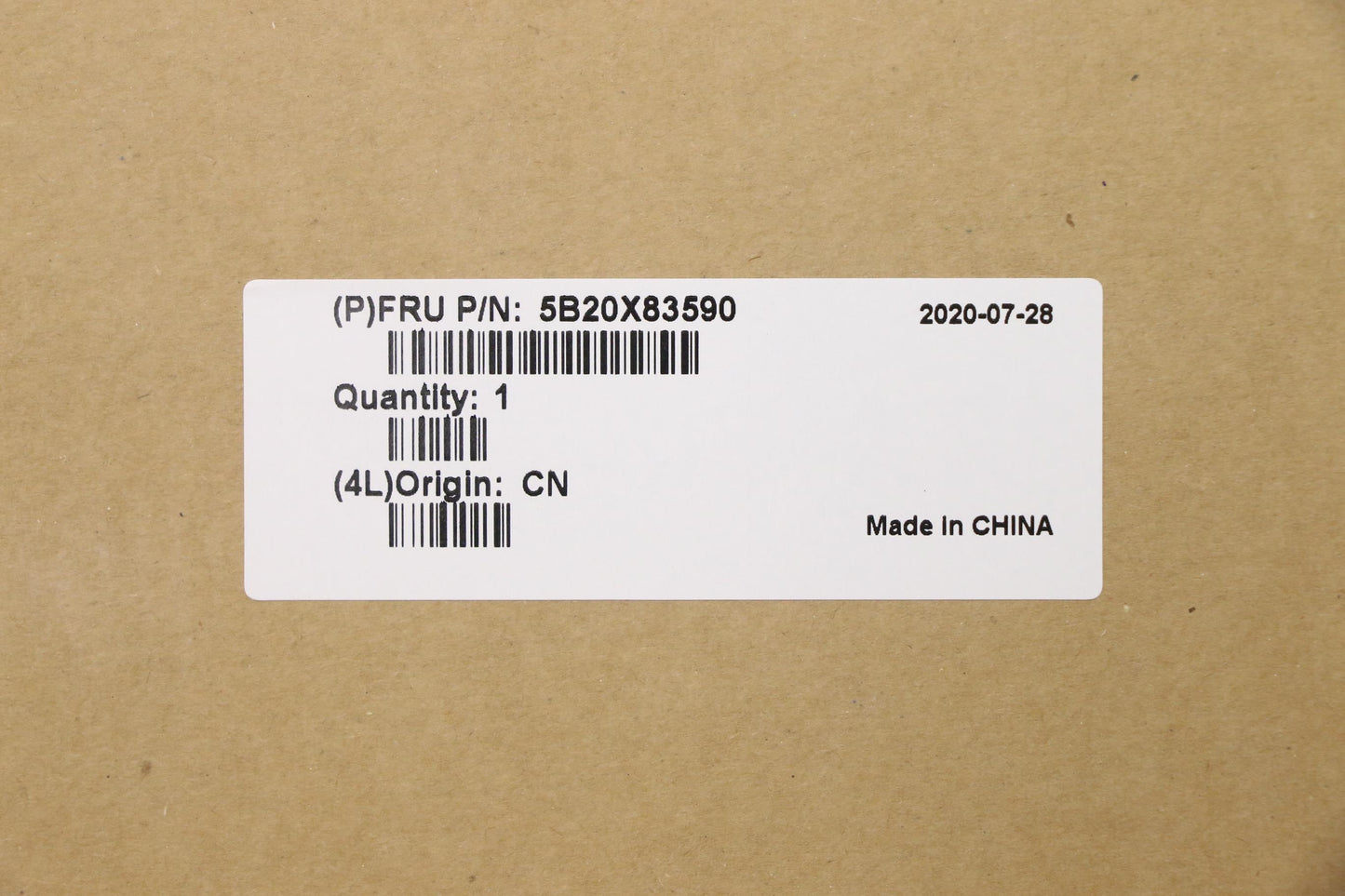Lenovo Bdplanar I7-10510U16Gwl,Nok,Na - 5B20X83590