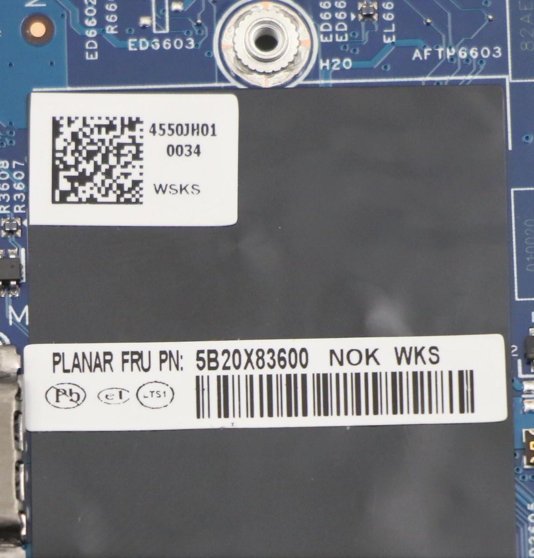 Lenovo Bdplanar I5-10310Uvp8Gwl,Nok,Y - 5B20X83600