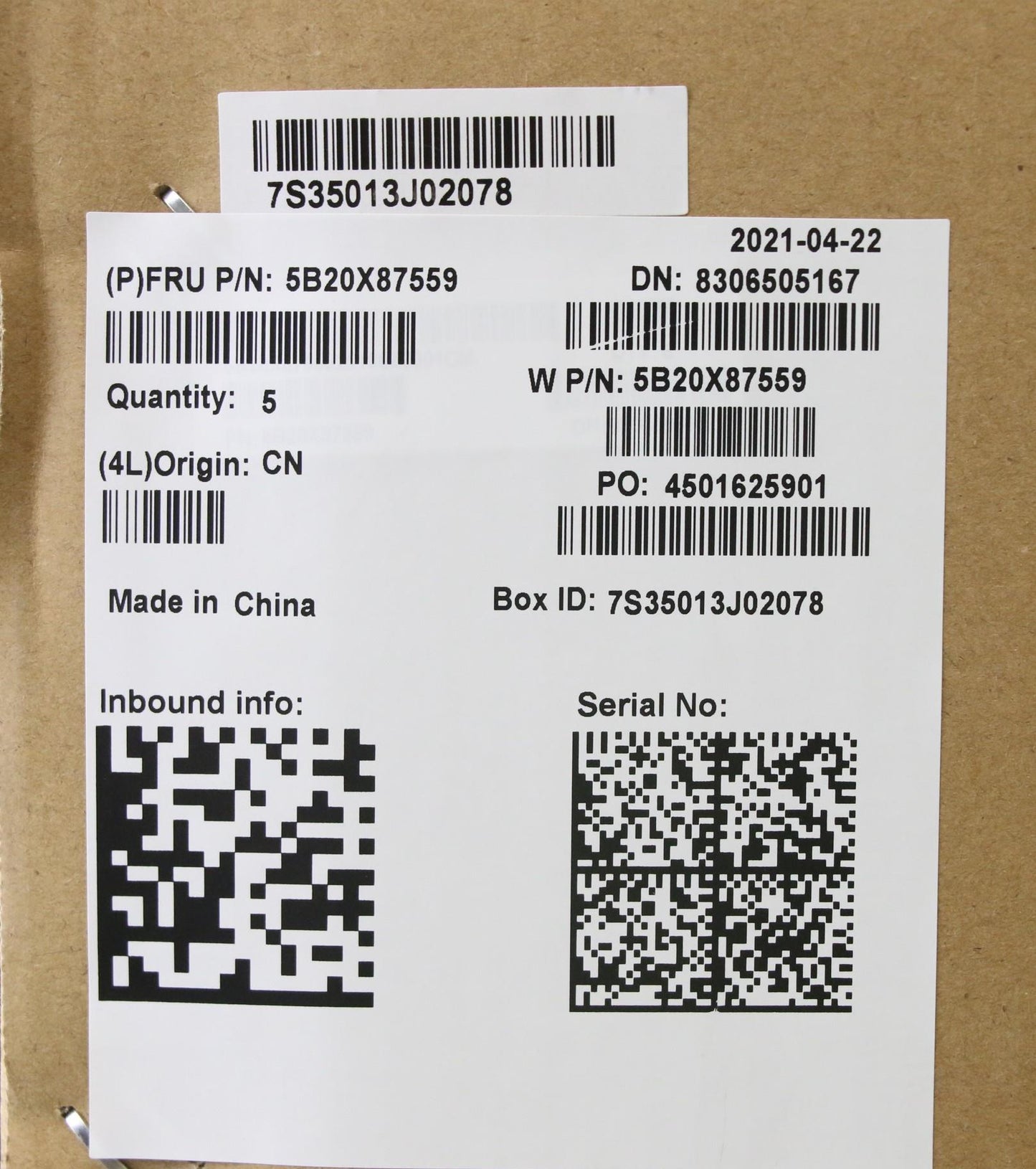 Lenovo Bdplanar Iuhdg600 N4120 4G Yg - 5B20X87559