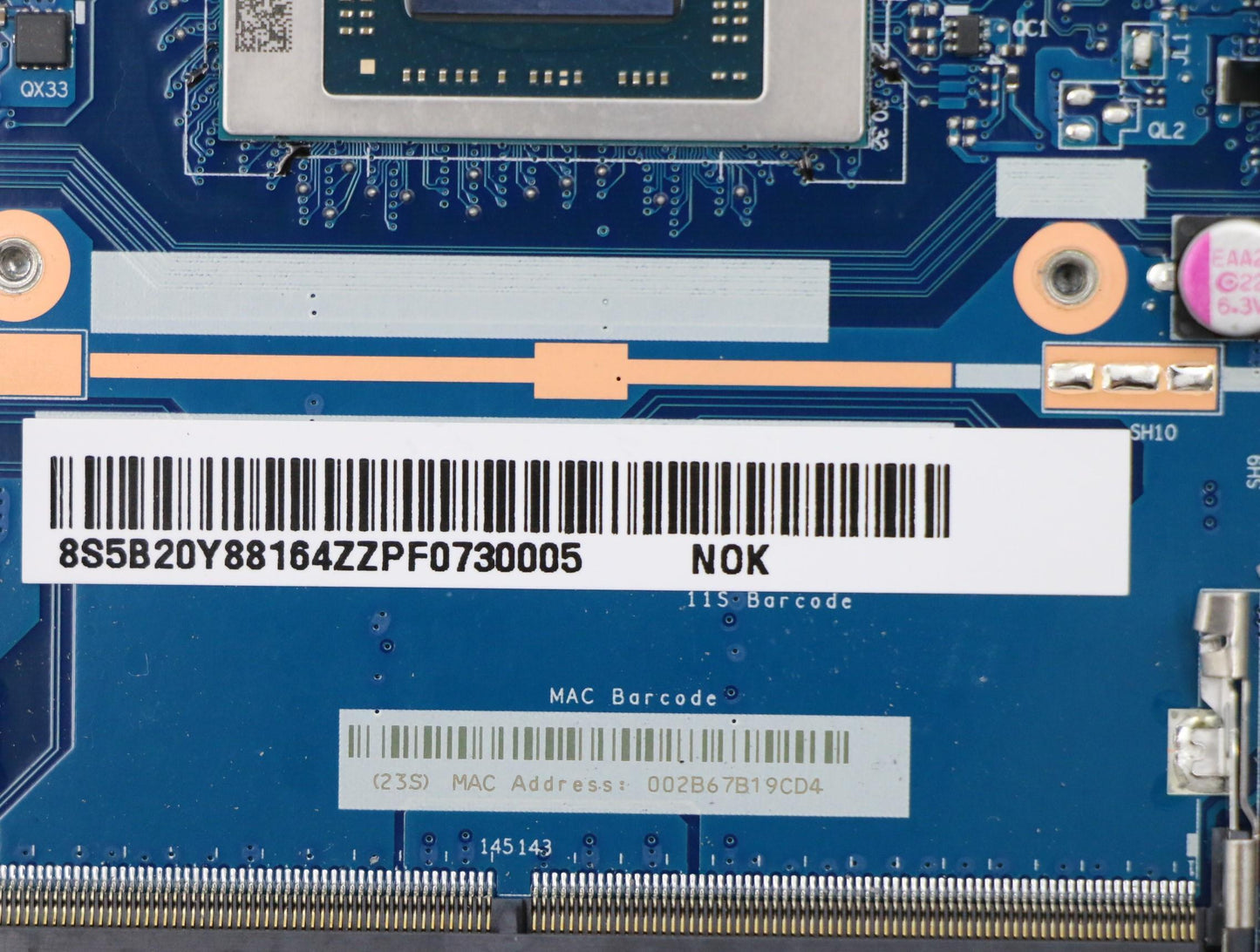 Lenovo Bdplanar Mbl82Ey Nok R54600H_G - 5B20Y88164