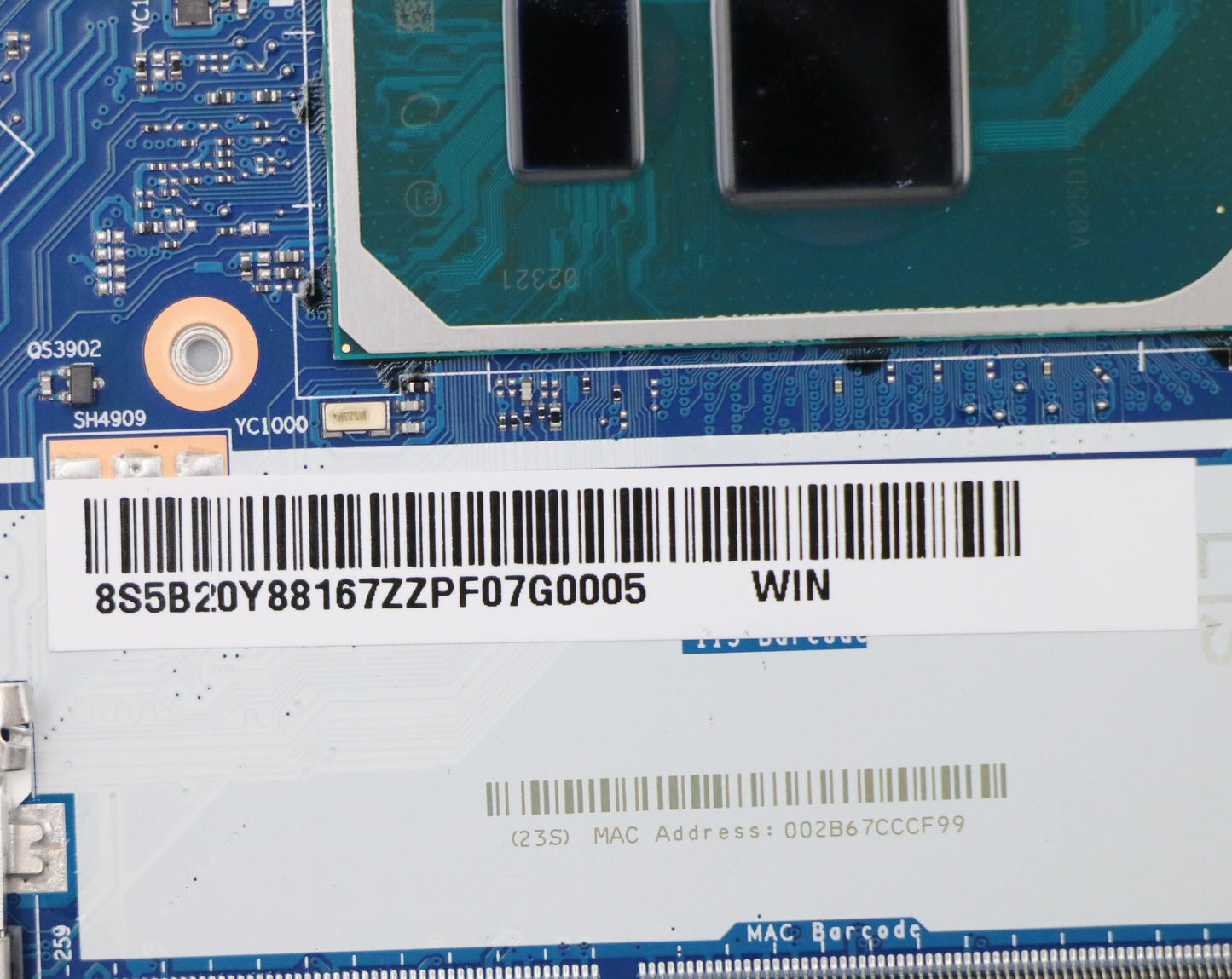 Lenovo Bdplanar Mbl81Wewini51035G1_Mx - 5B20Y88167