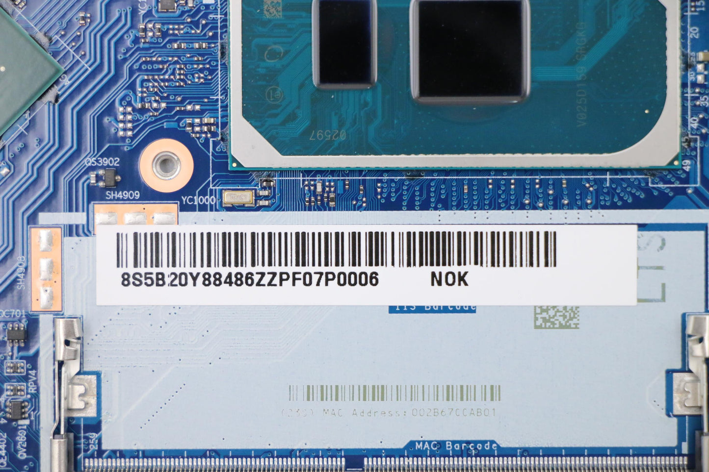 Lenovo Bdplanar Mbl81Wdnoki51035G1_Mx - 5B20Y88486