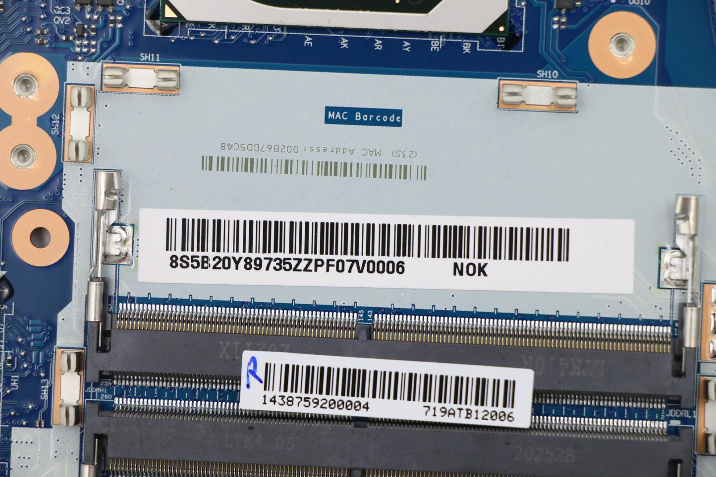 Lenovo Bdplanar Mb L 82Aw Nok I710875 - 5B20Y89735