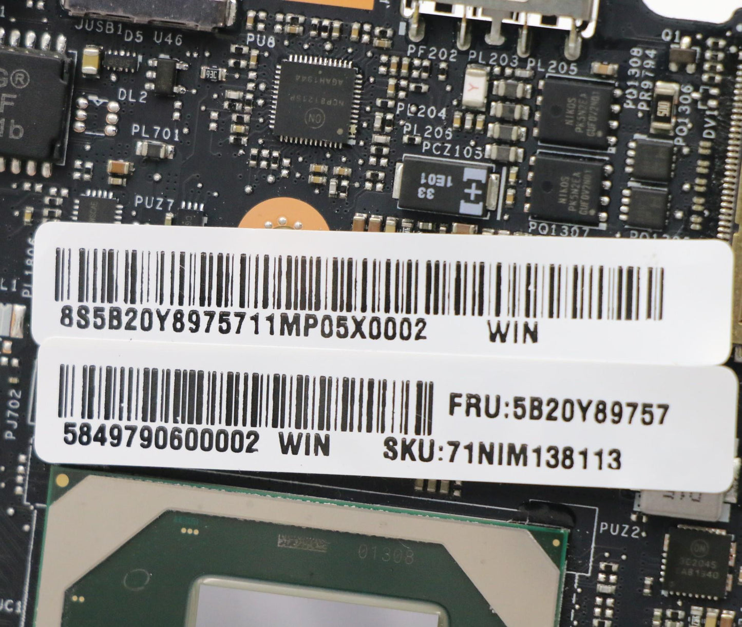 Lenovo Bdplanar Mbc81Yu Win I710875H_ - 5B20Y89757