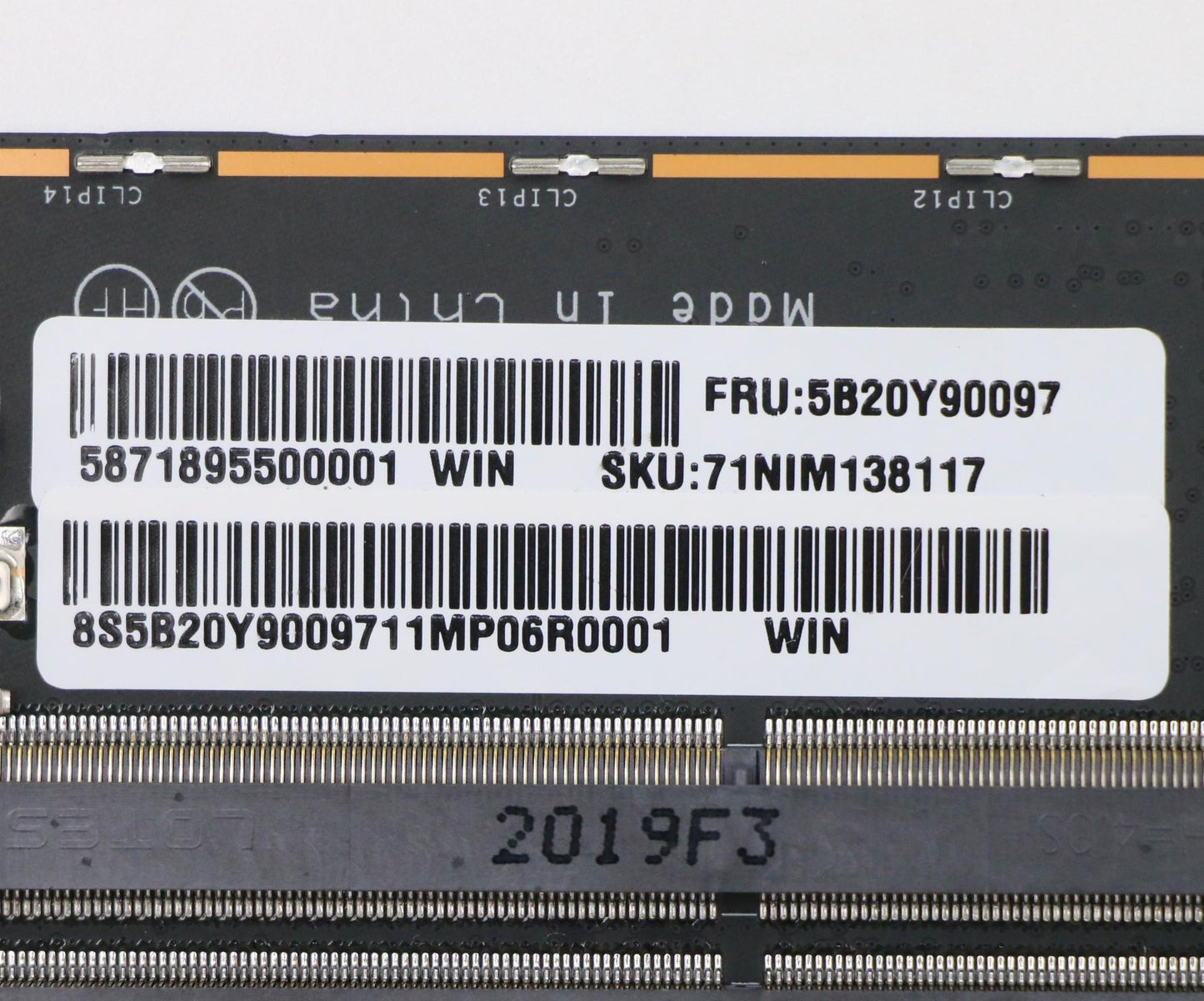 Lenovo Bdplanar Mbc81Yu Win I710875H_ - 5B20Y90097