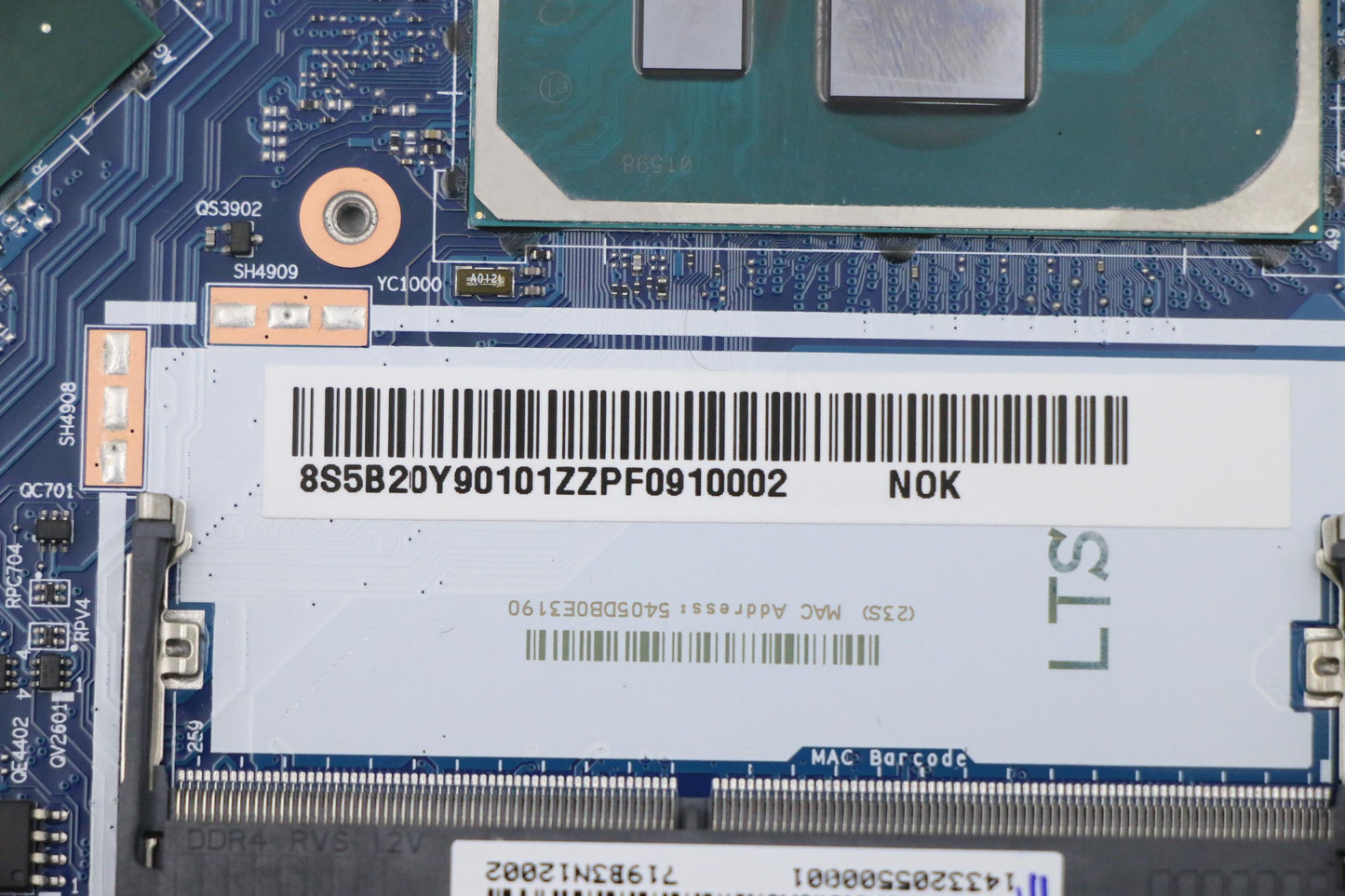 Lenovo Bdplanar Mb L82C4 Nok I31005G1 - 5B20Y90101