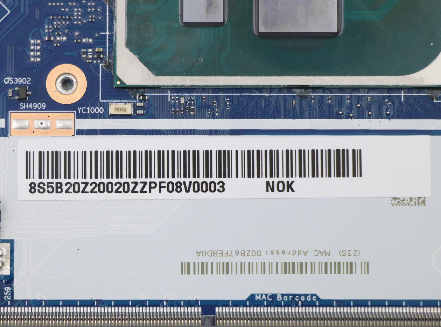 Lenovo Bdplanar Mb L 81Wf Nok I31005G - 5B20Z20020