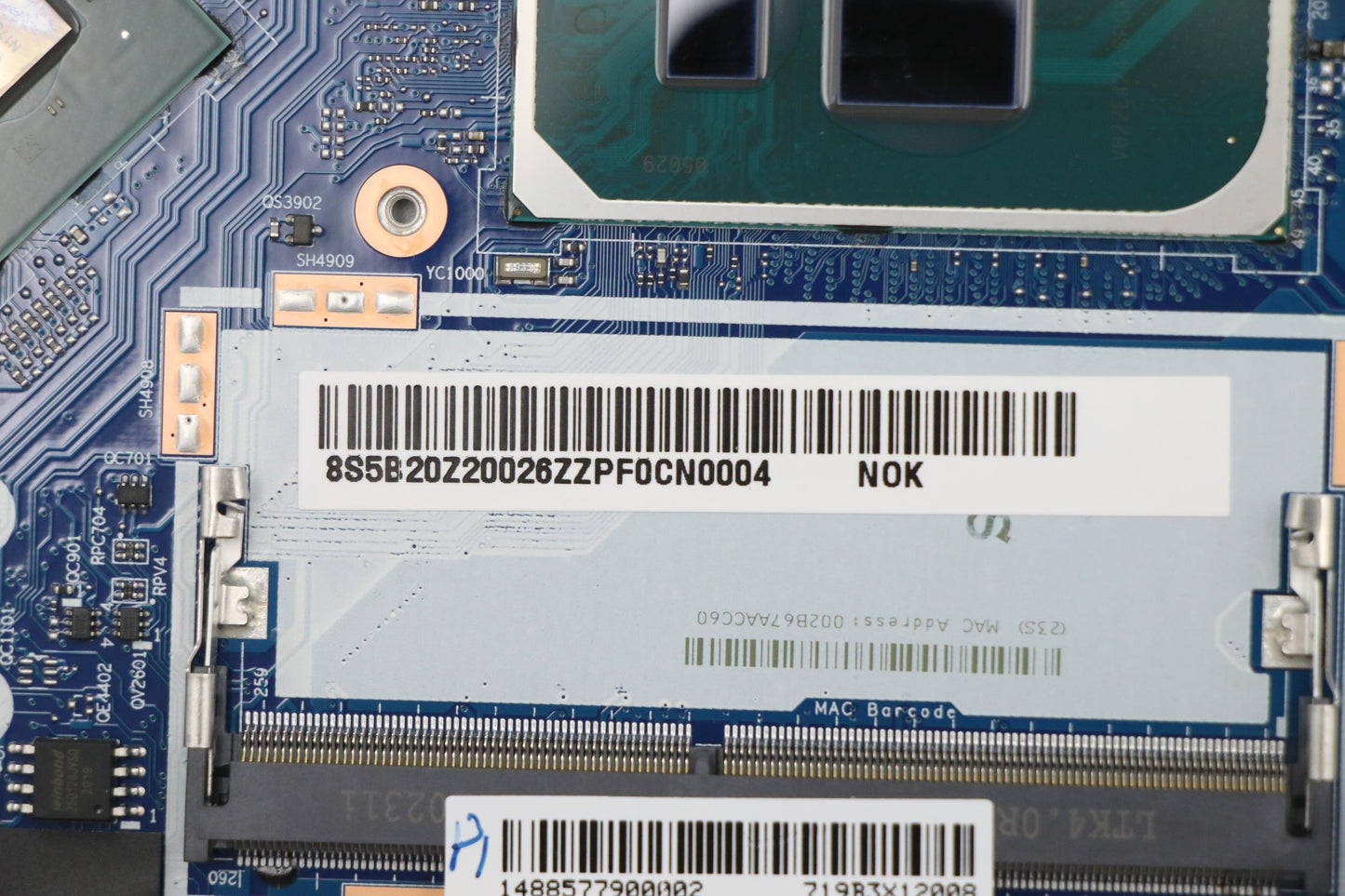 Lenovo Bdplanar Mbl81Wfnoki51035G1_Mx - 5B20Z20026