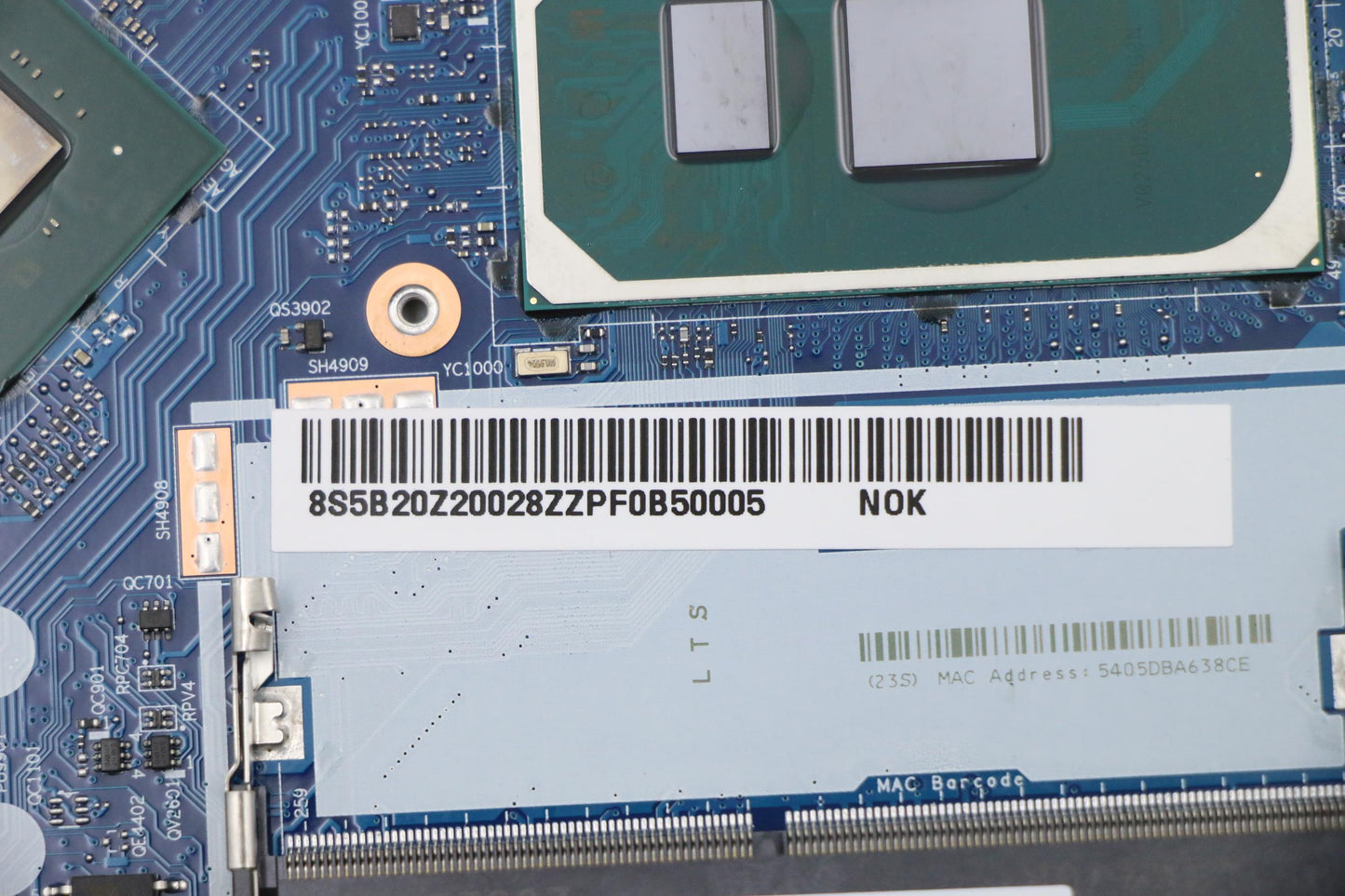 Lenovo Bdplanar Mbl81Wfnoki71065G7_Mx - 5B20Z20028
