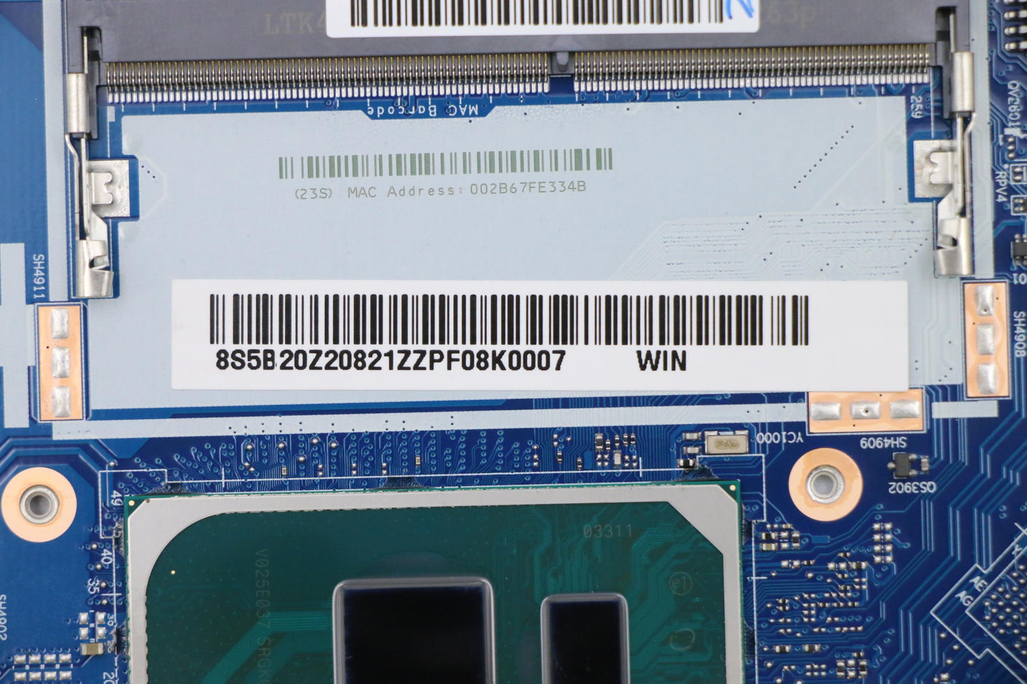 Lenovo Bdplanar Mb L 82Gx Win I51035G - 5B20Z20821