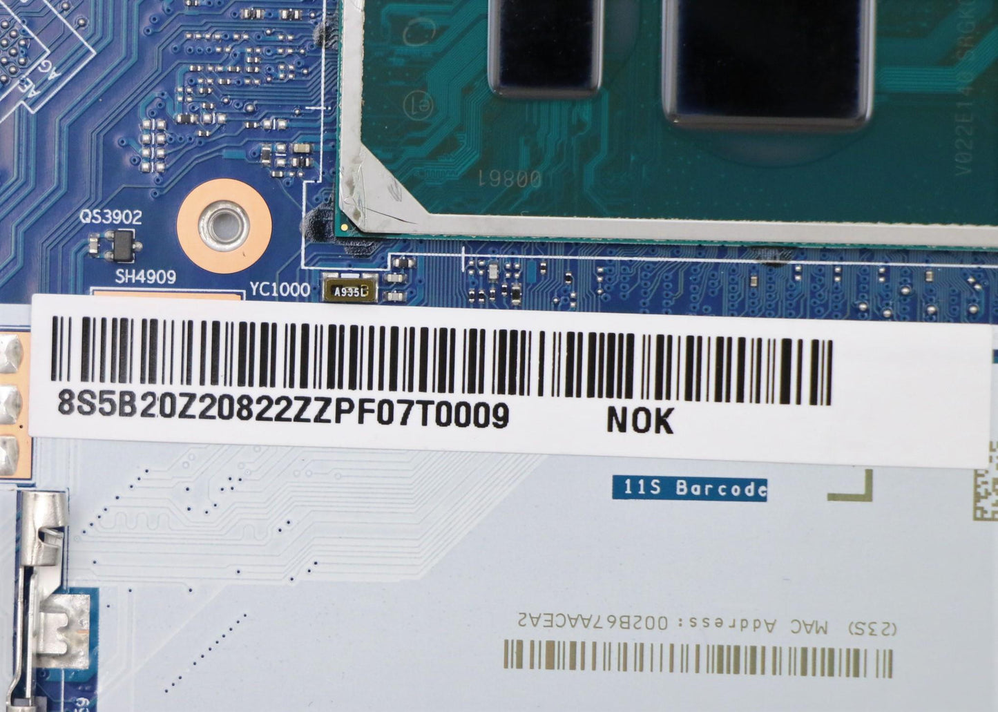Lenovo Bdplanar Mb L 82Gx Nok I51035G - 5B20Z20822